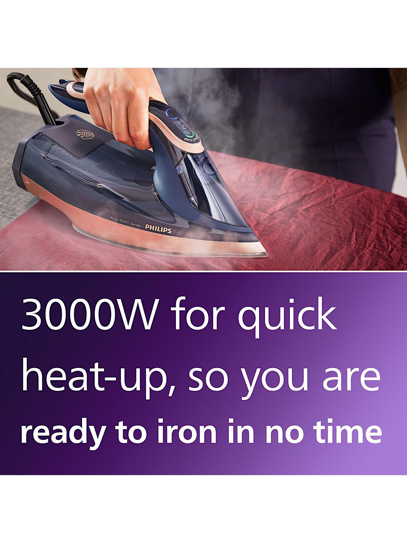 Image 7 of 8 of Philips Azur 8000 Series DST8050/26 SteamGlide Elite Steam Iron
