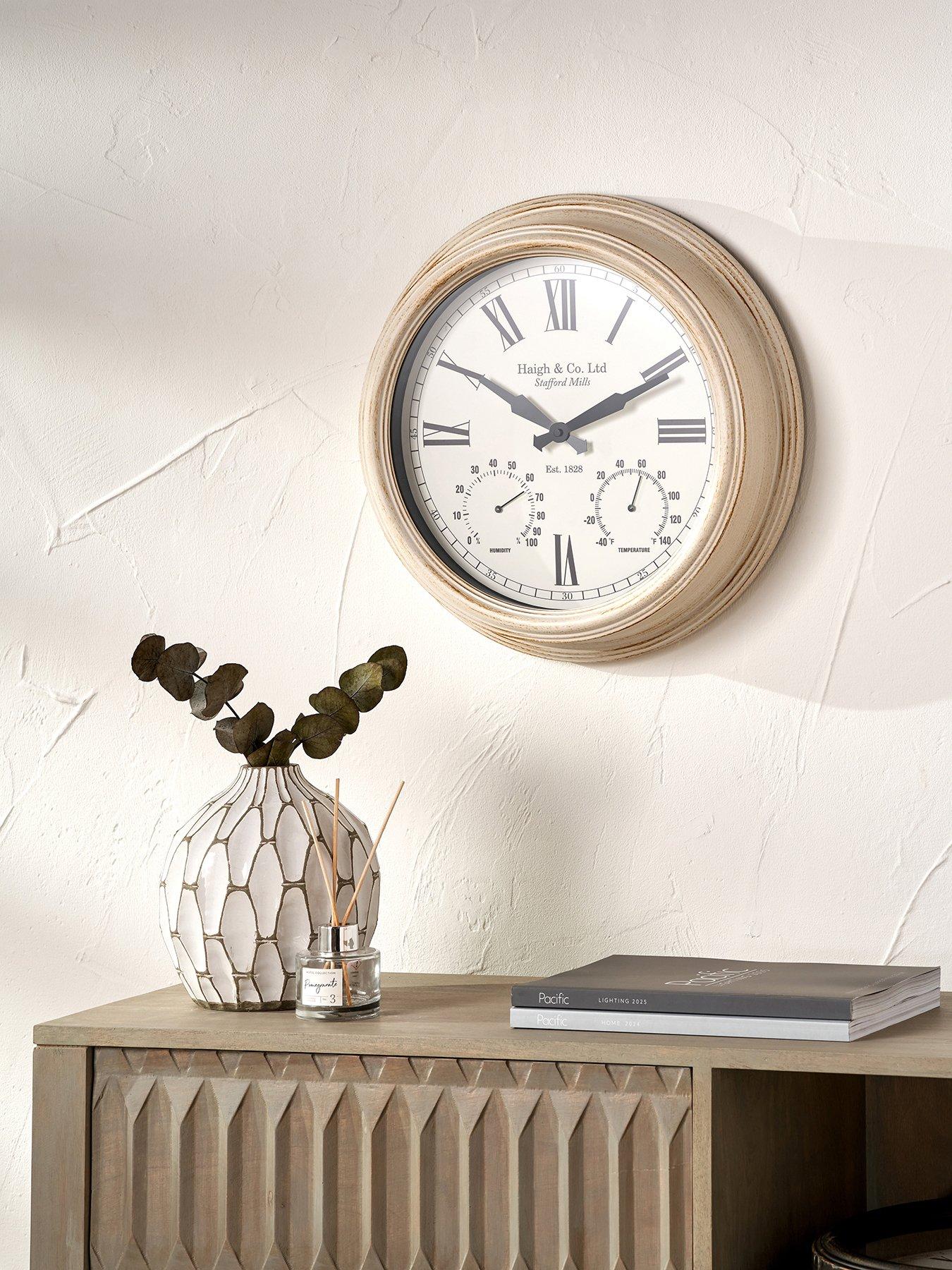 pacific-lifestyle-antique-effect-gold-brushed-cream-indoor-outdoor-wall-clock