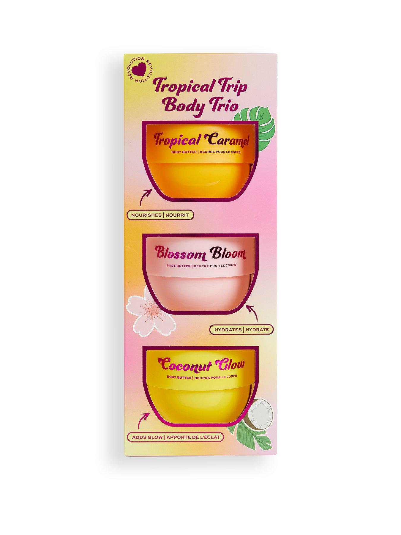 Revolution Beauty London I Heart Revolution Tropical Trip Body Cream Trio