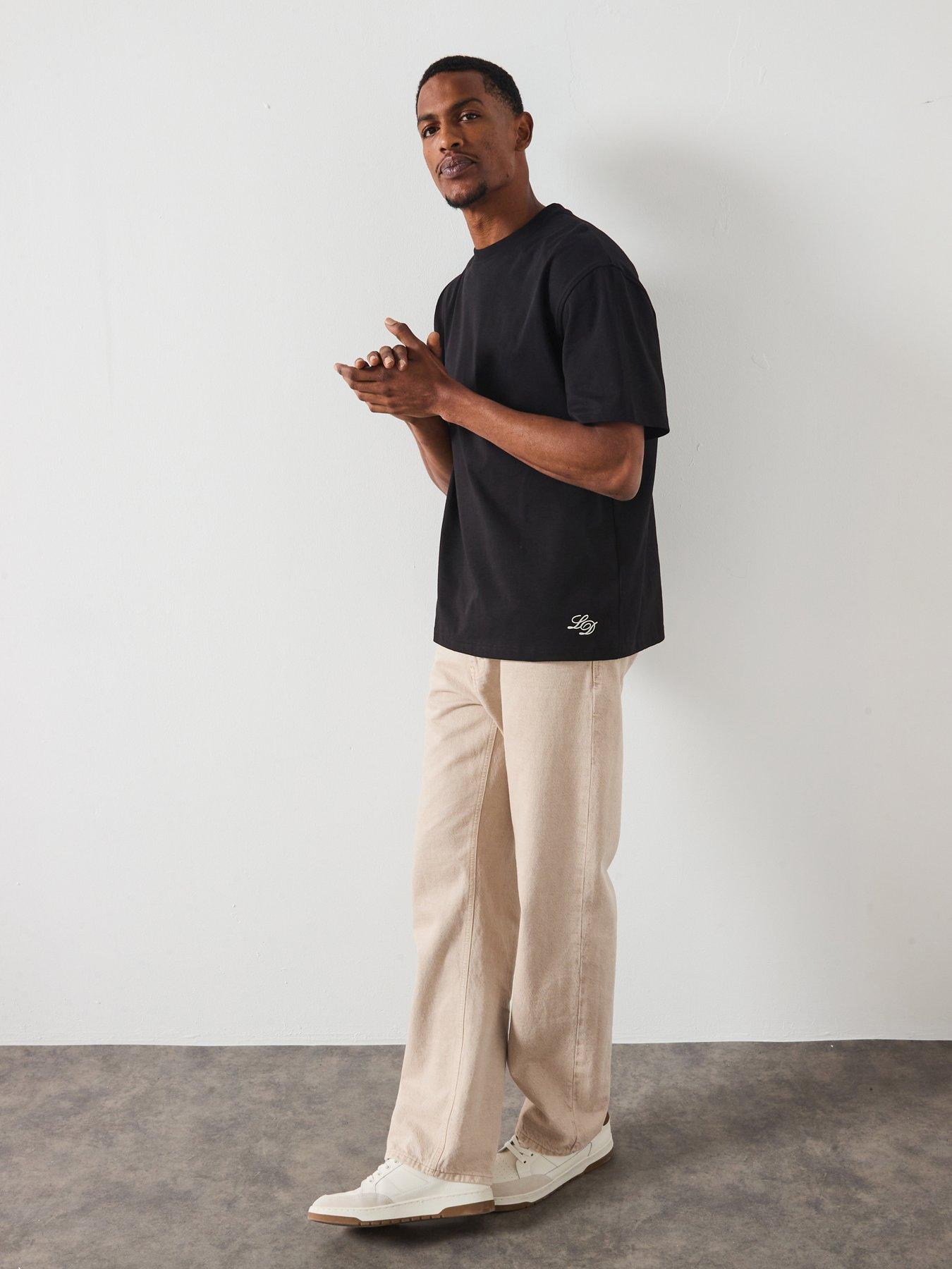 les-deux-danton-large-back-initial-logo-t-shirt-blackdetail