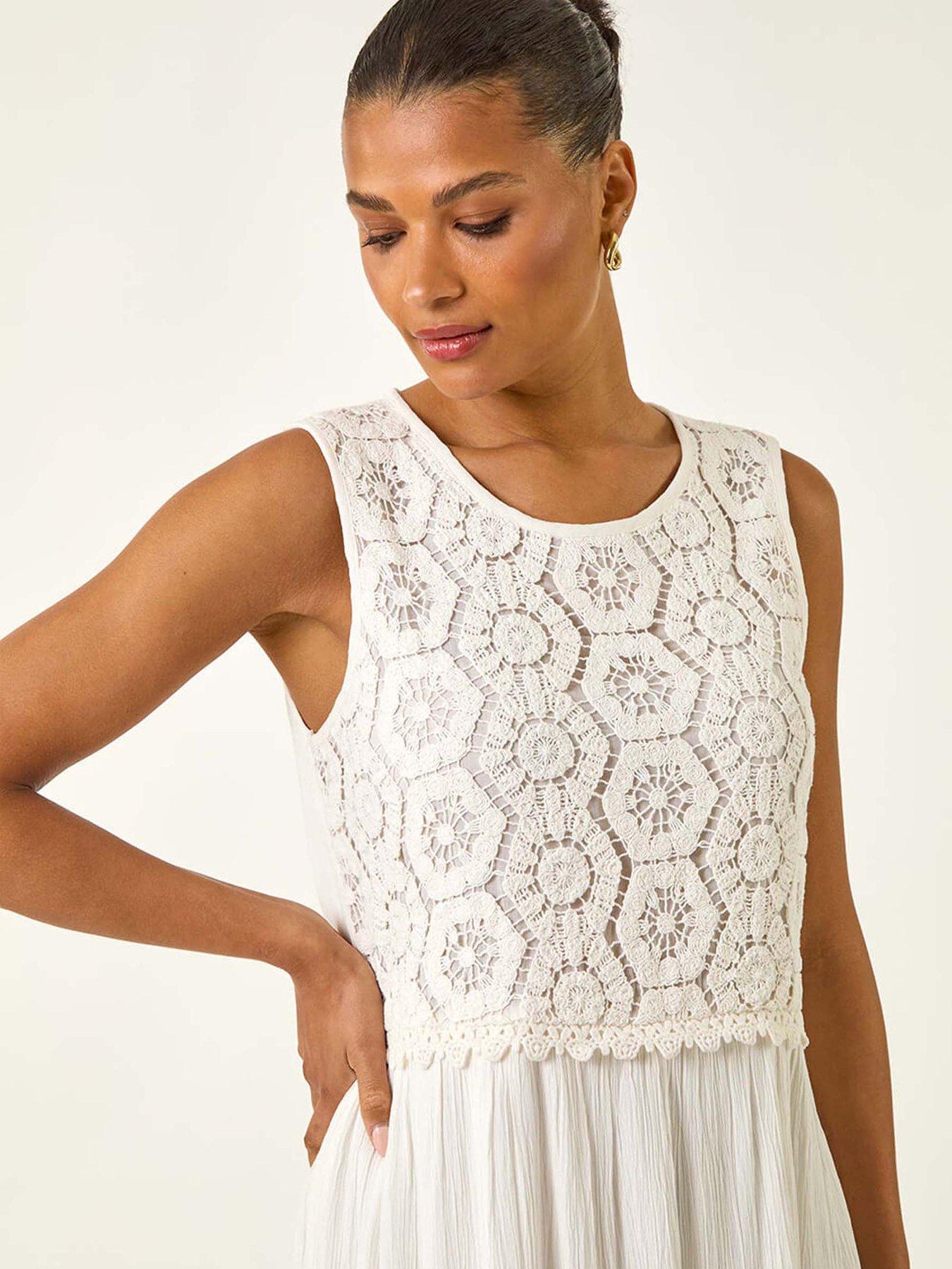 roman-crochet-bodice-midi-dress-whiteoutfit