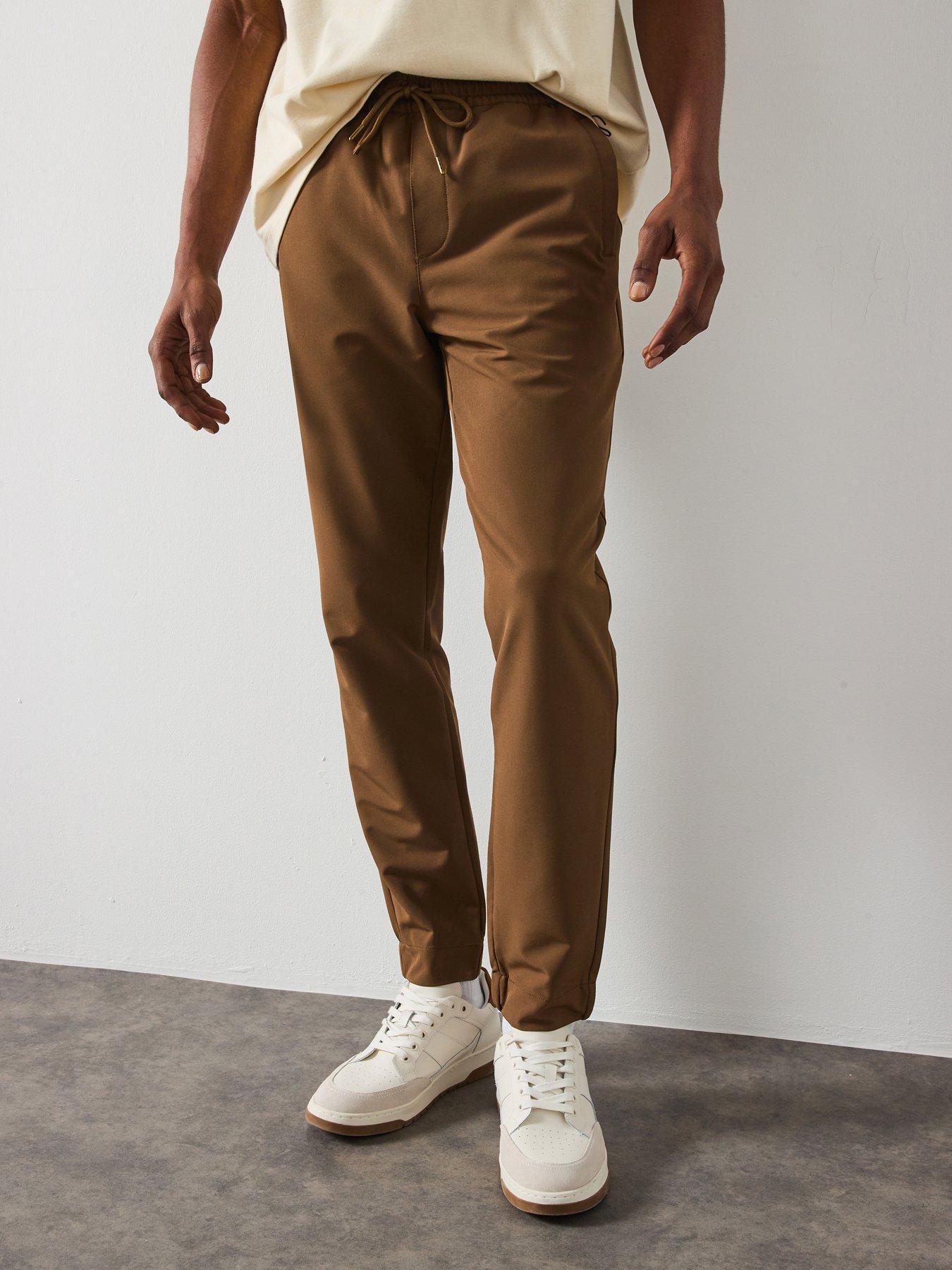 Les Deux Sebastian Tech Trousers - Brown
