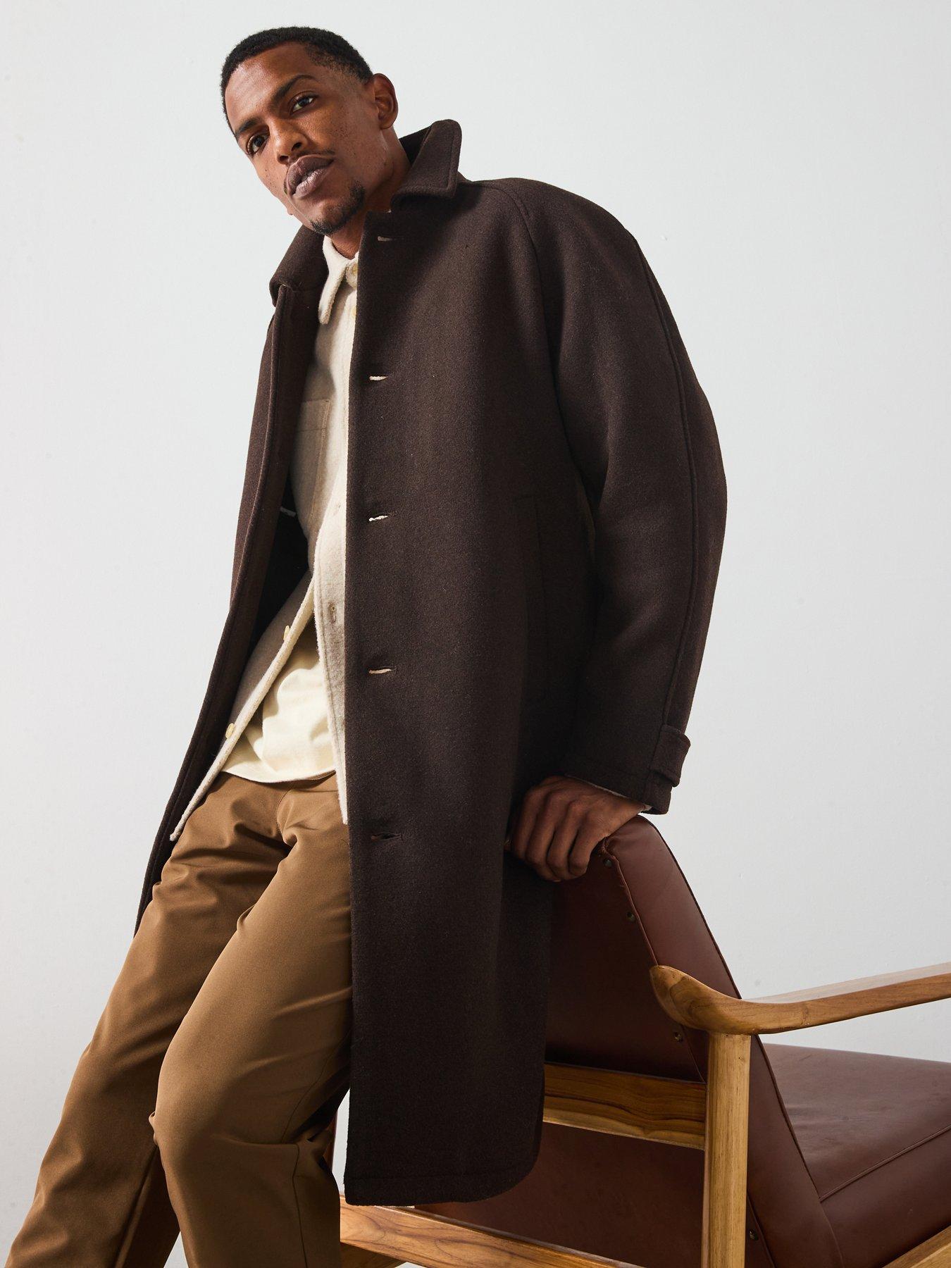 les-deux-michael-solid-wool-overcoat-brownoutfit