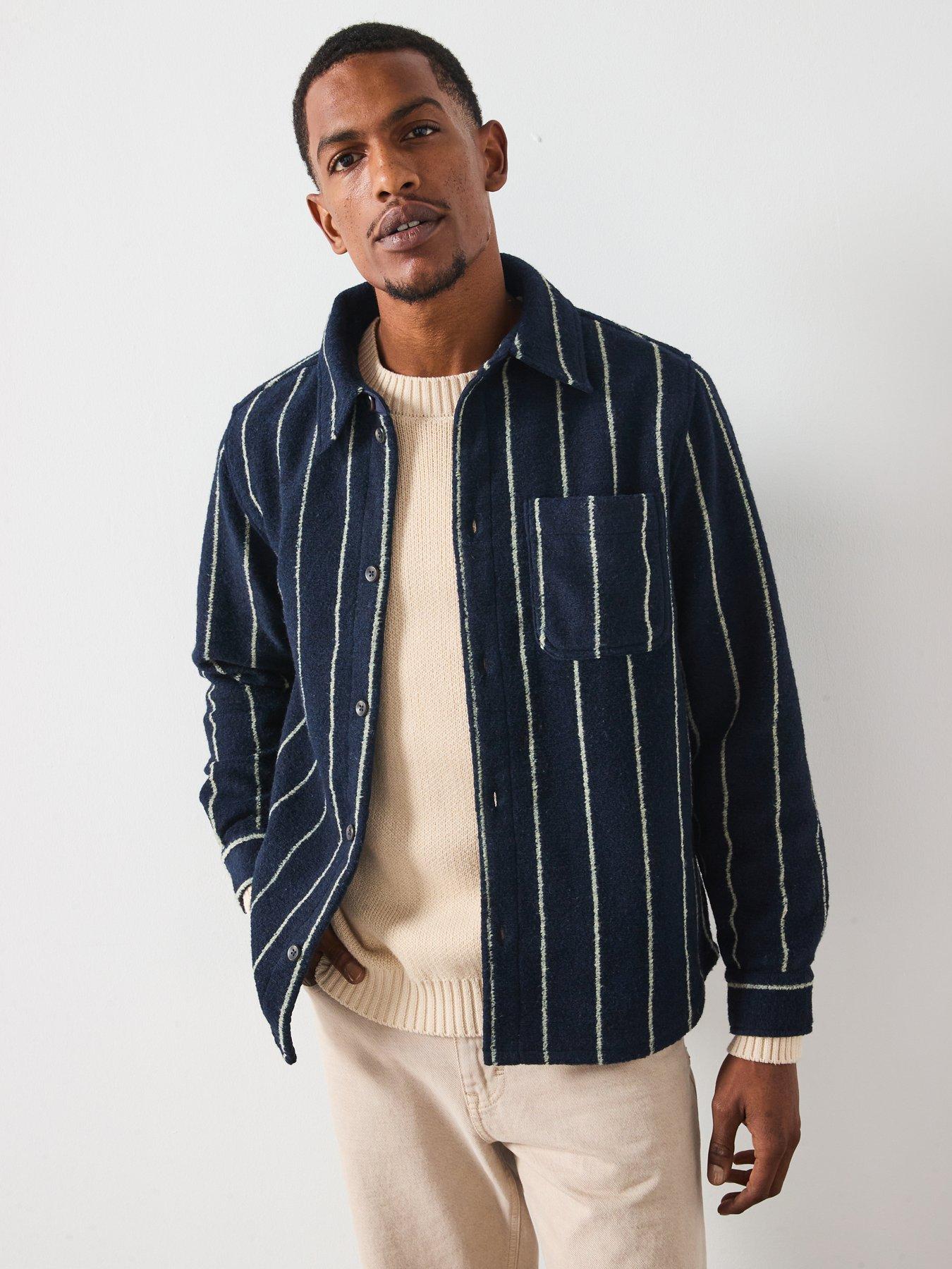 les-deux-lennon-wool-pinstripe-overshirt-navy