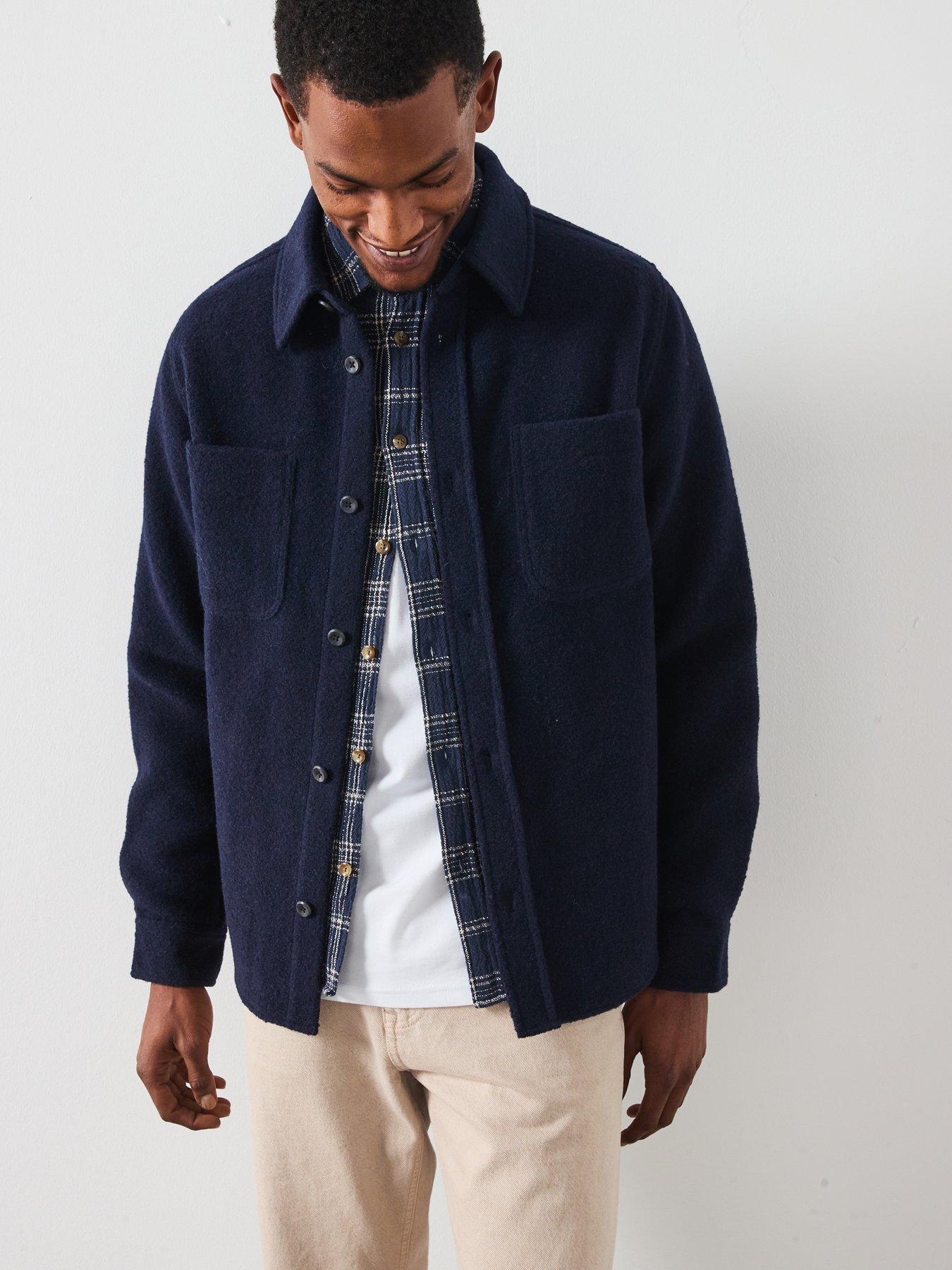 les-deux-lennon-boucle-overshirt-navyoutfit