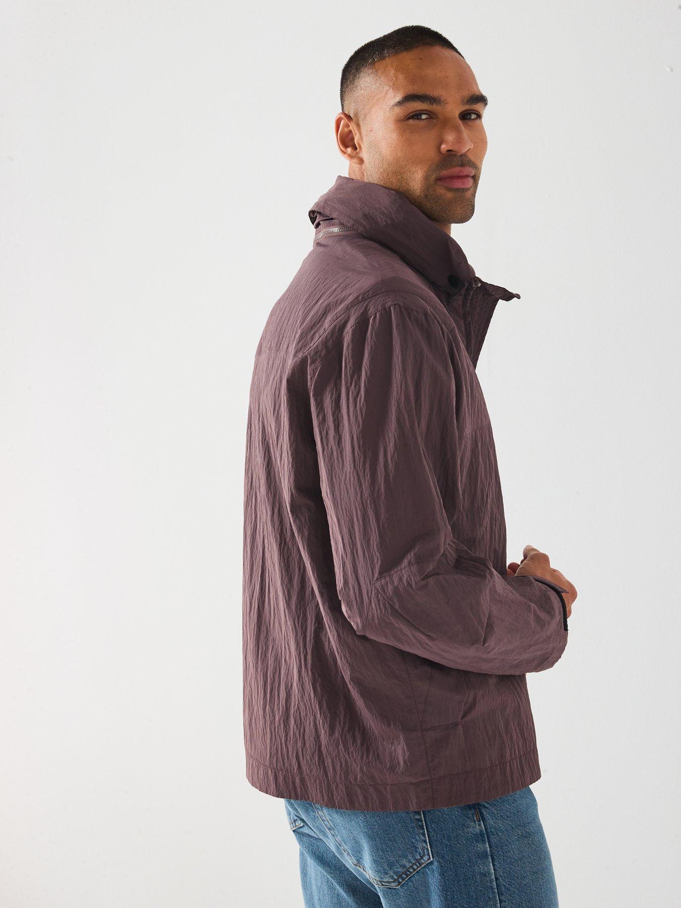 lyle-scott-fold-away-hood-jacket--brownstillFront