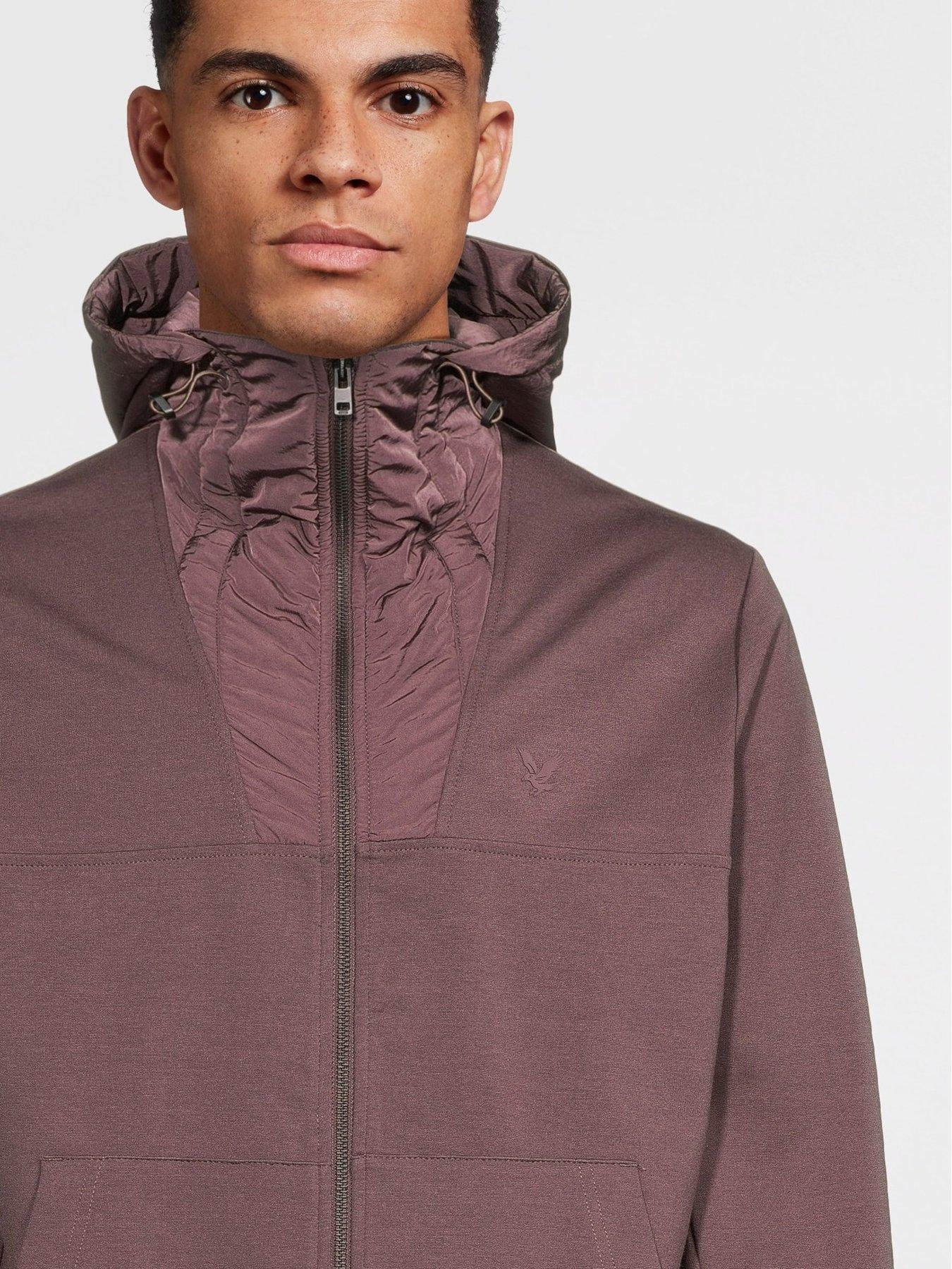 lyle-scott-panelled-hybrid-jacket--brownoutfit