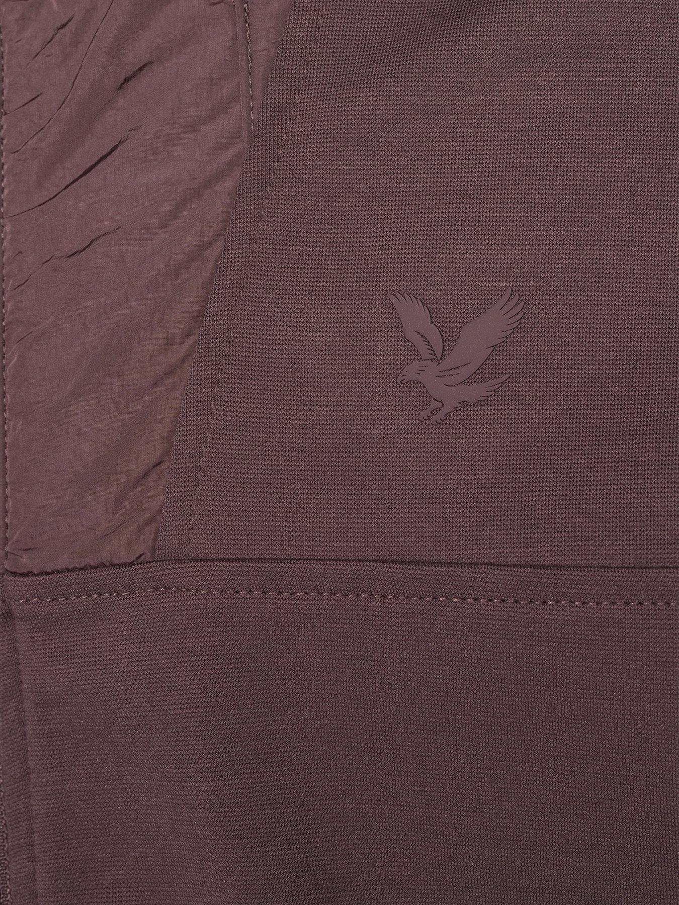lyle-scott-panelled-hybrid-jacket--browndetail