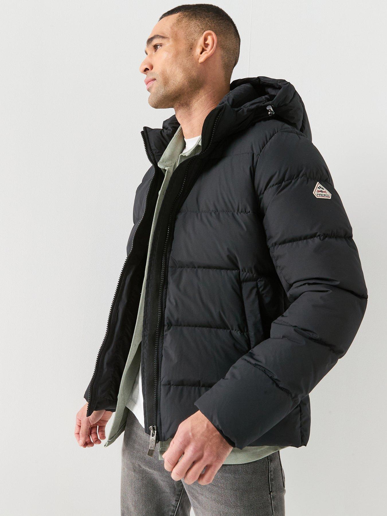 Pyrenex Pyrenex Spoutnic Mini Ripstop Hooded Water Repellent Jacket - Black