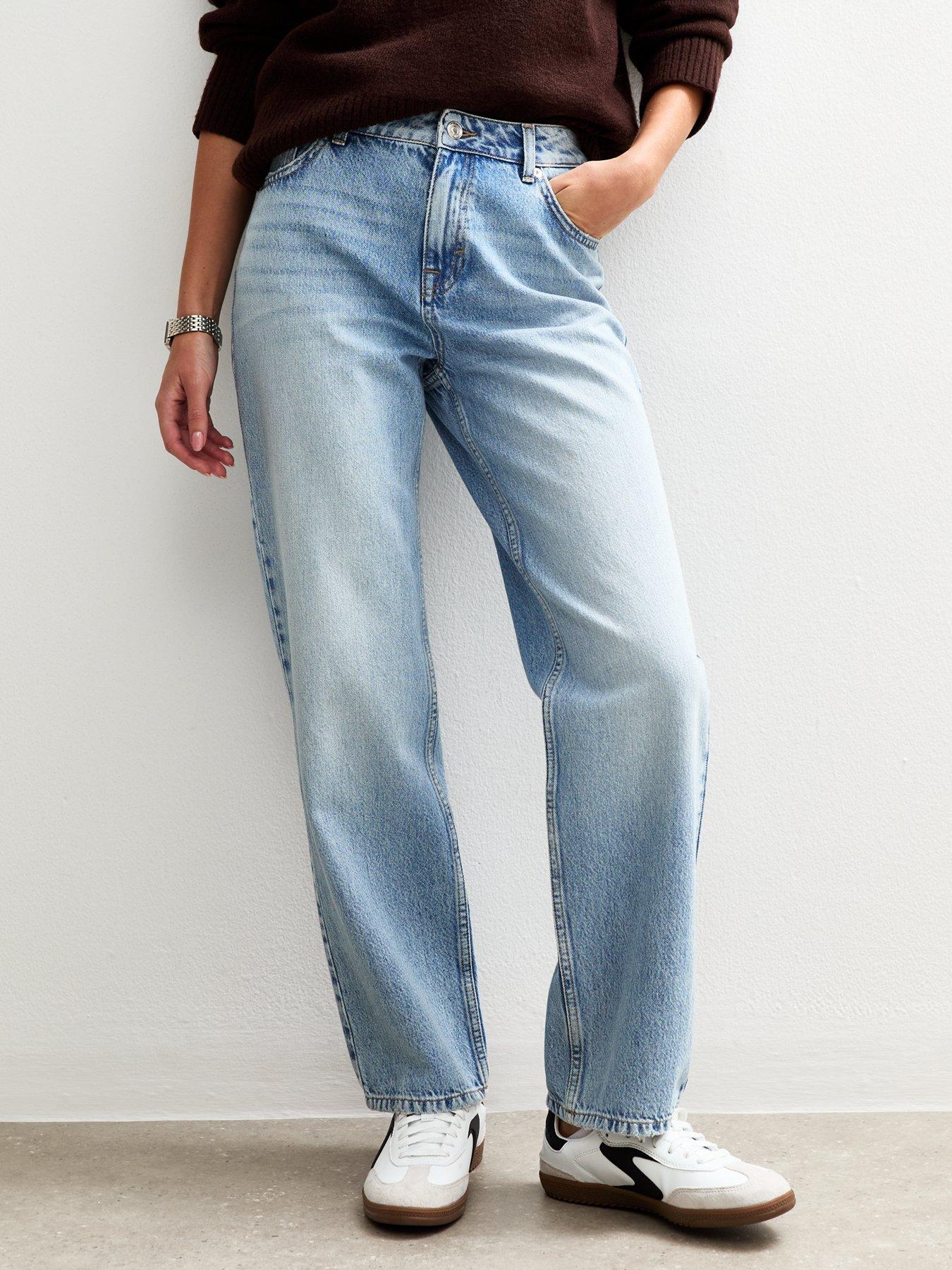 New Look Anica Straight Leg Jeans - Blue
