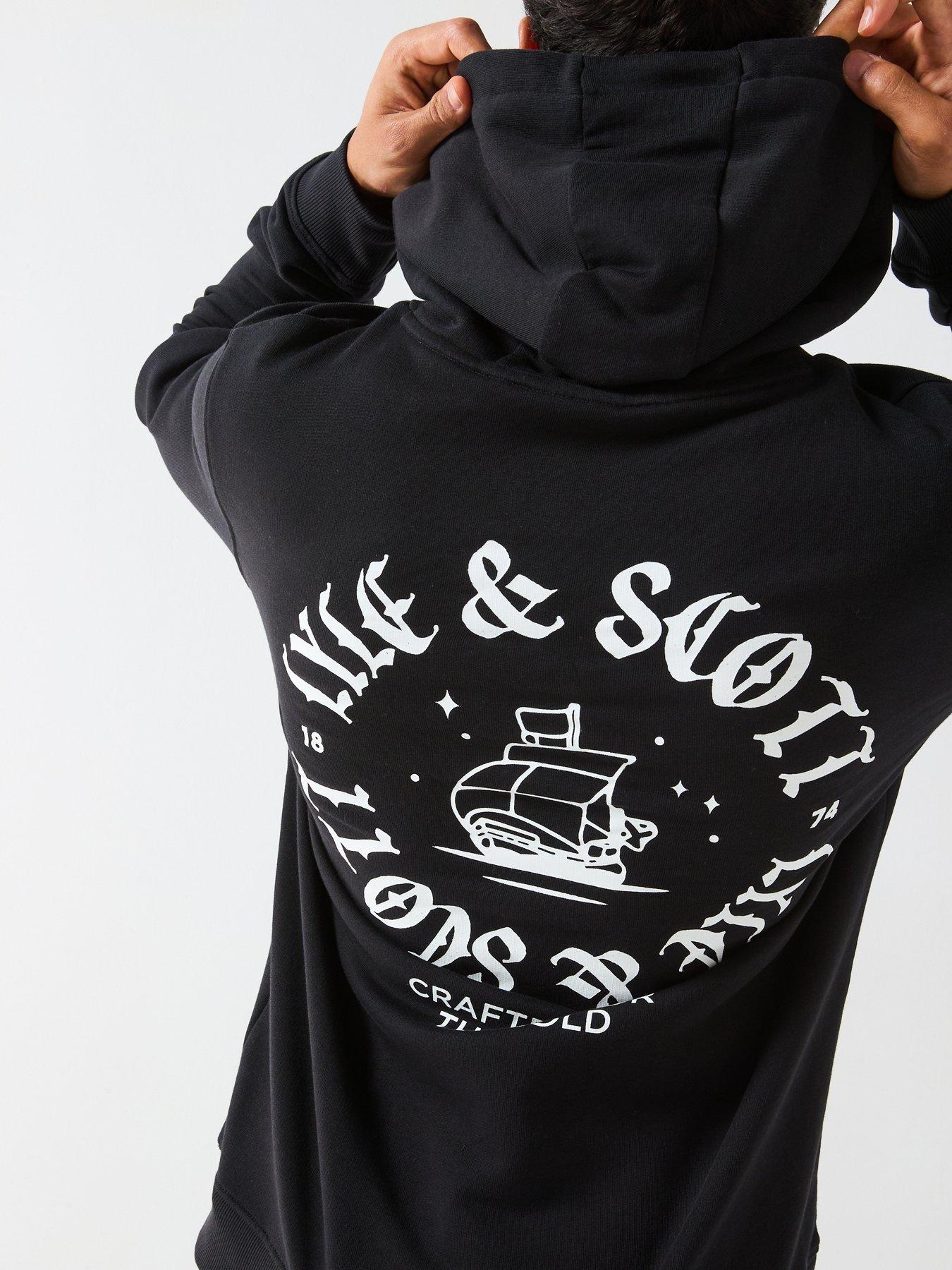 lyle-scott-ship-insignia-graphic-hoodie--blackdetail