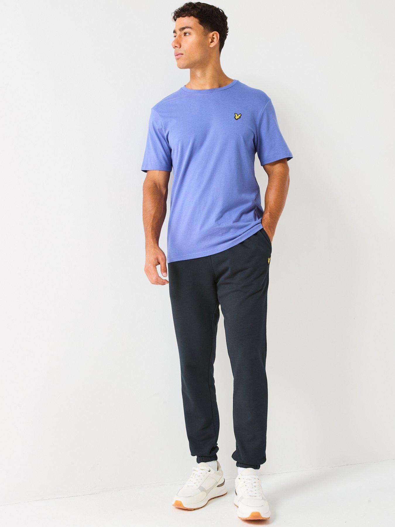 lyle-scott-plain-t-shirt-blueback