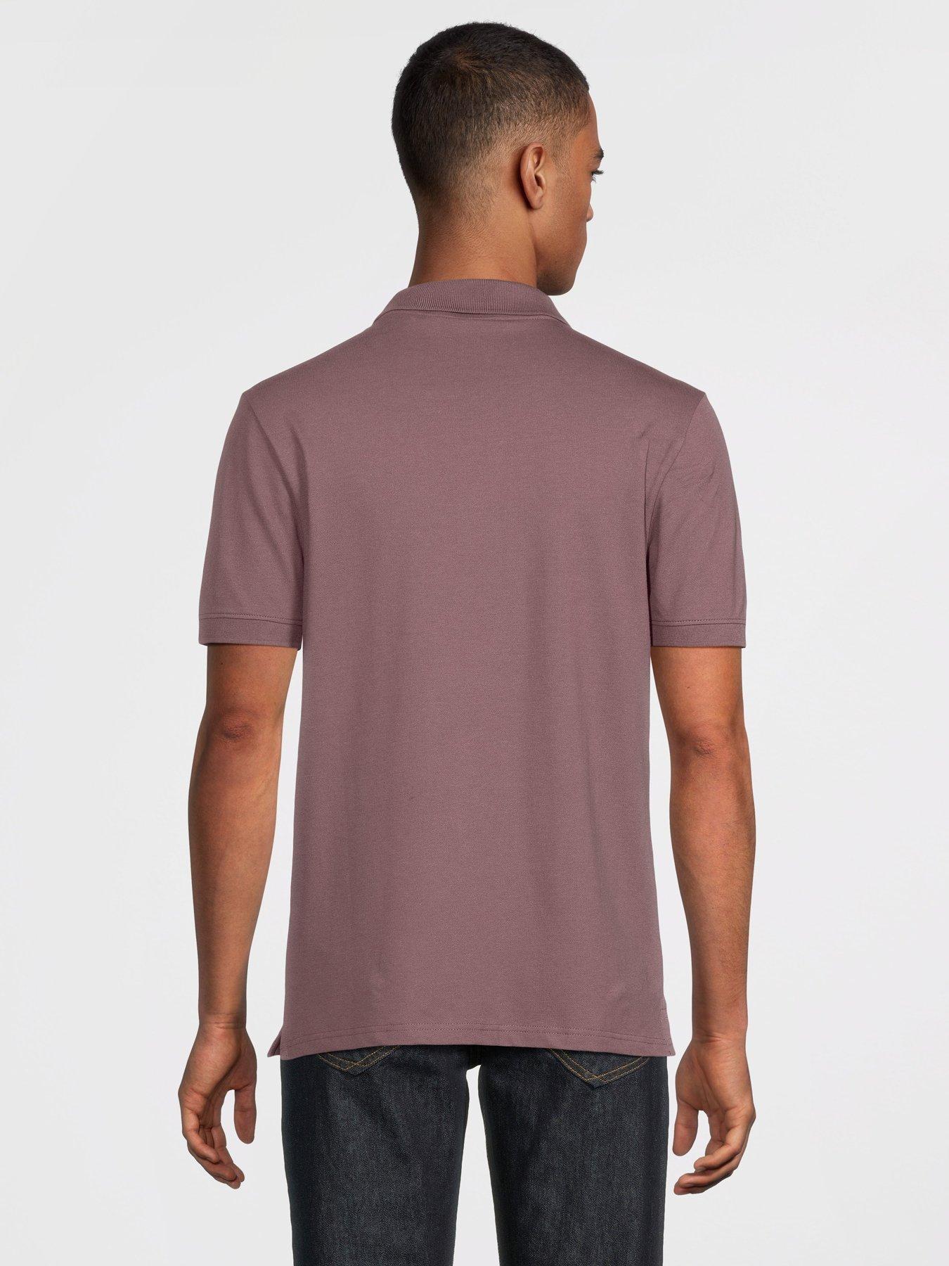 lyle-scott-plain-polo-shirt--brownstillFront