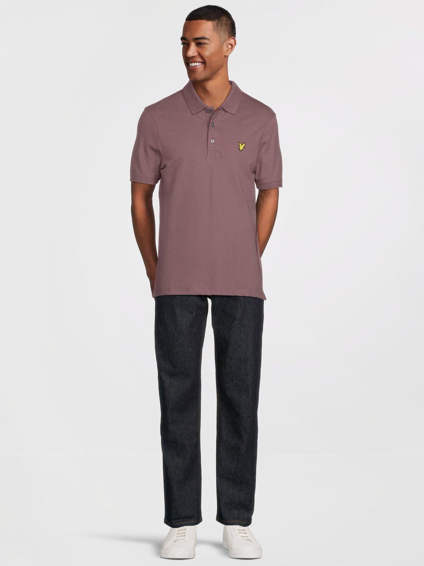 lyle-scott-plain-polo-shirt--brownback