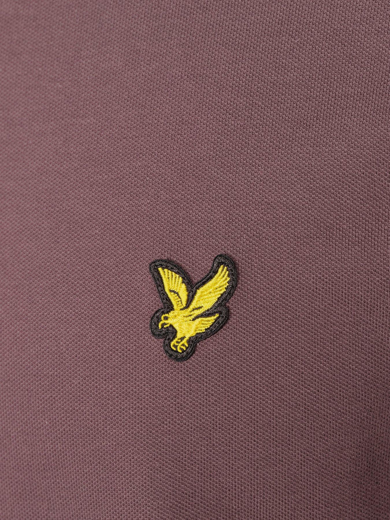 lyle-scott-plain-polo-shirt--brownoutfit