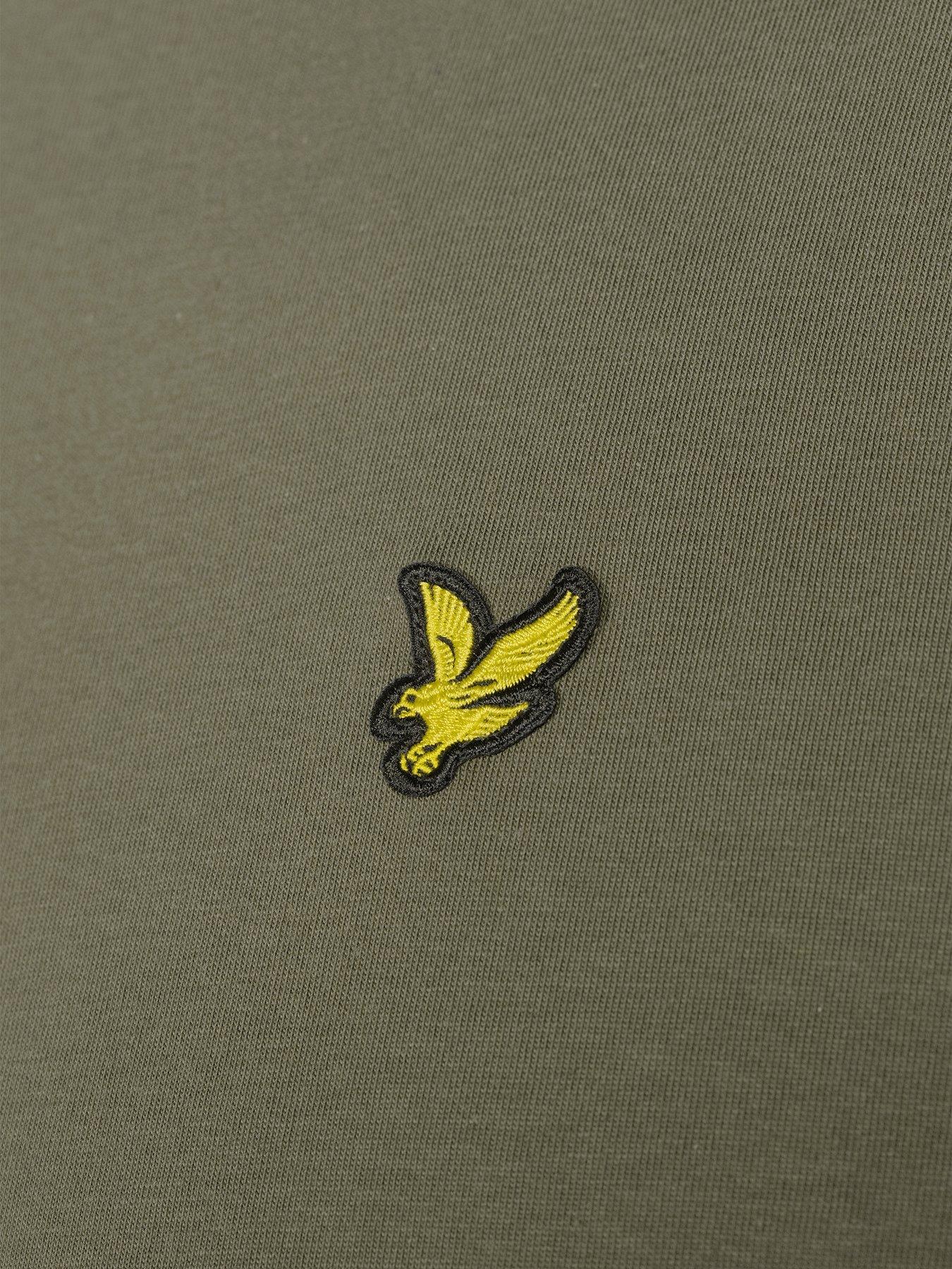 lyle-scott-big-and-tall-plain-t-shirt--greenoutfit