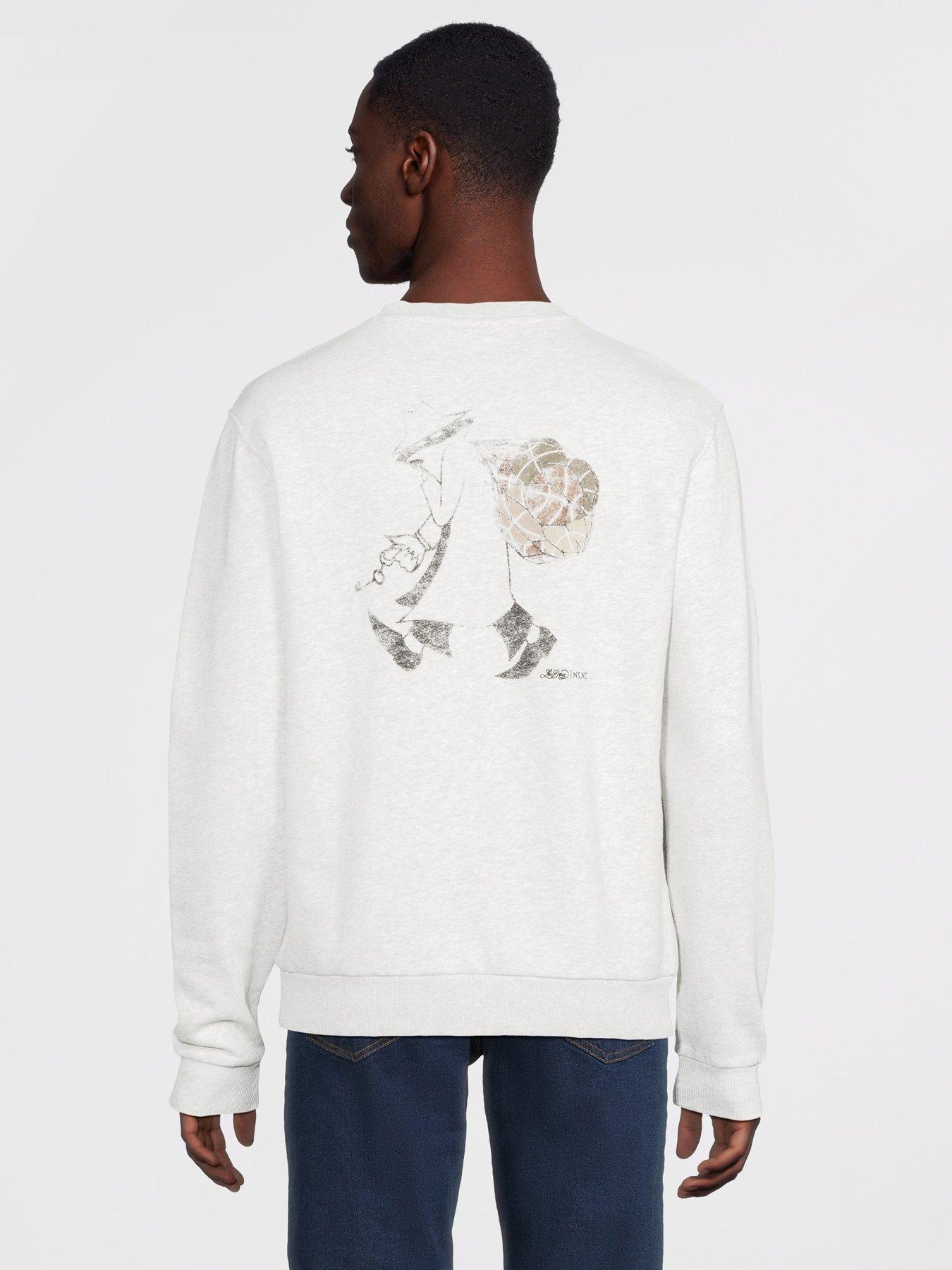 les-deux-brandon-thief-back-graphic-crew-sweat-light-grey