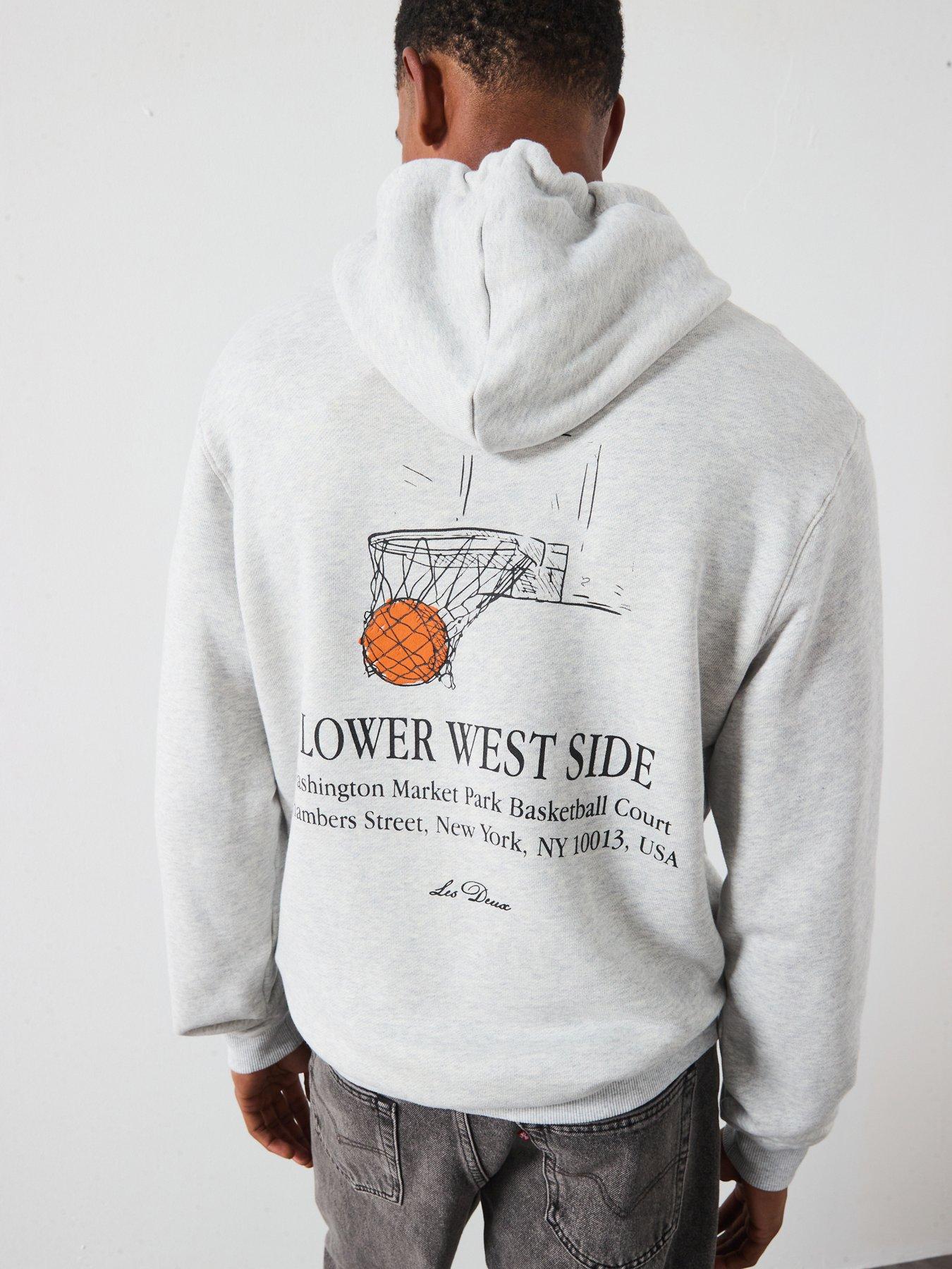 les-deux-west-side-back-graphic-overhead-hoodie-light-greyfront