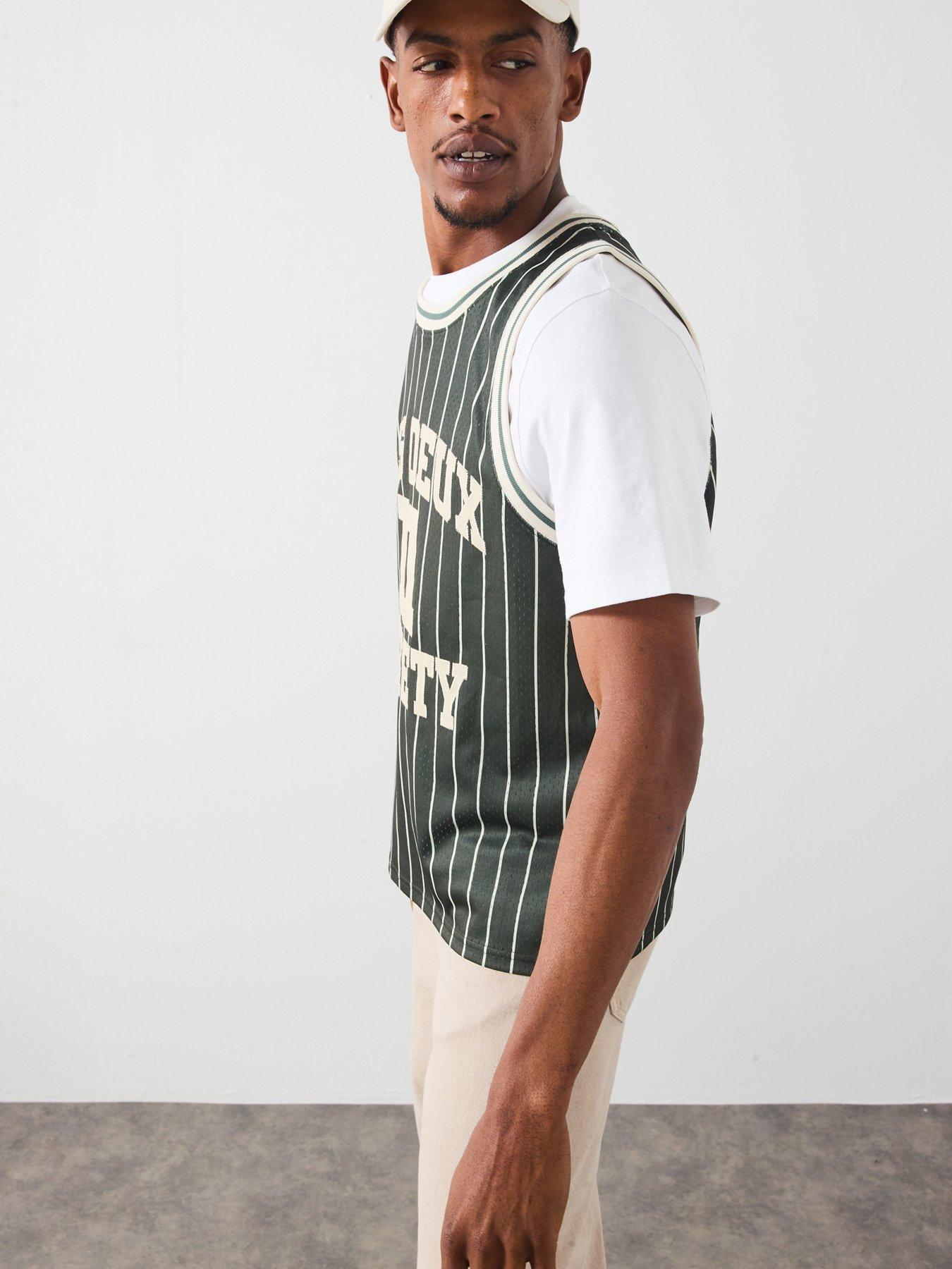 Image 6 of 6 of Les Deux Silas Mesh Vest - Light Green