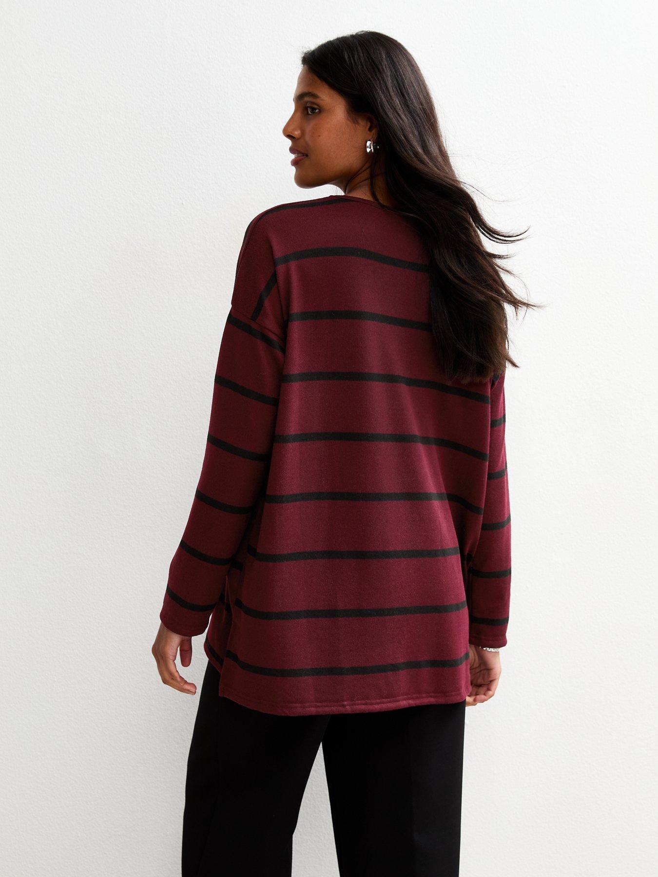 new-look-soft-touch-striped-long-sleeve-top-redstillFront