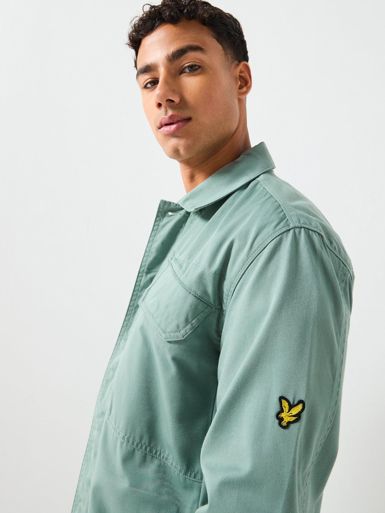lyle-scott-multi-pocket-overshirt-light-greendetail