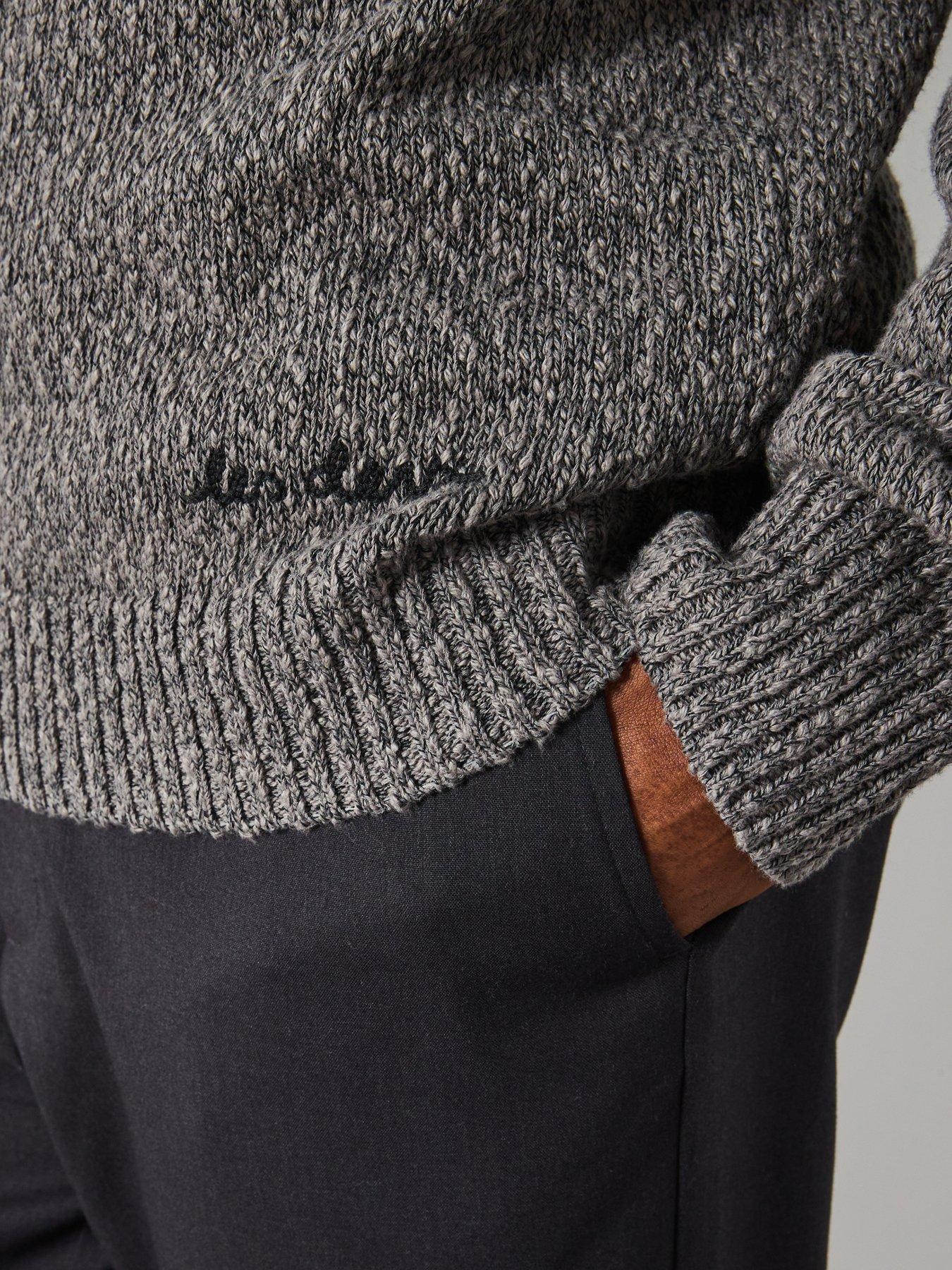 les-deux-billy-mouline-knitted-polo-shirt-dark-greyoutfit