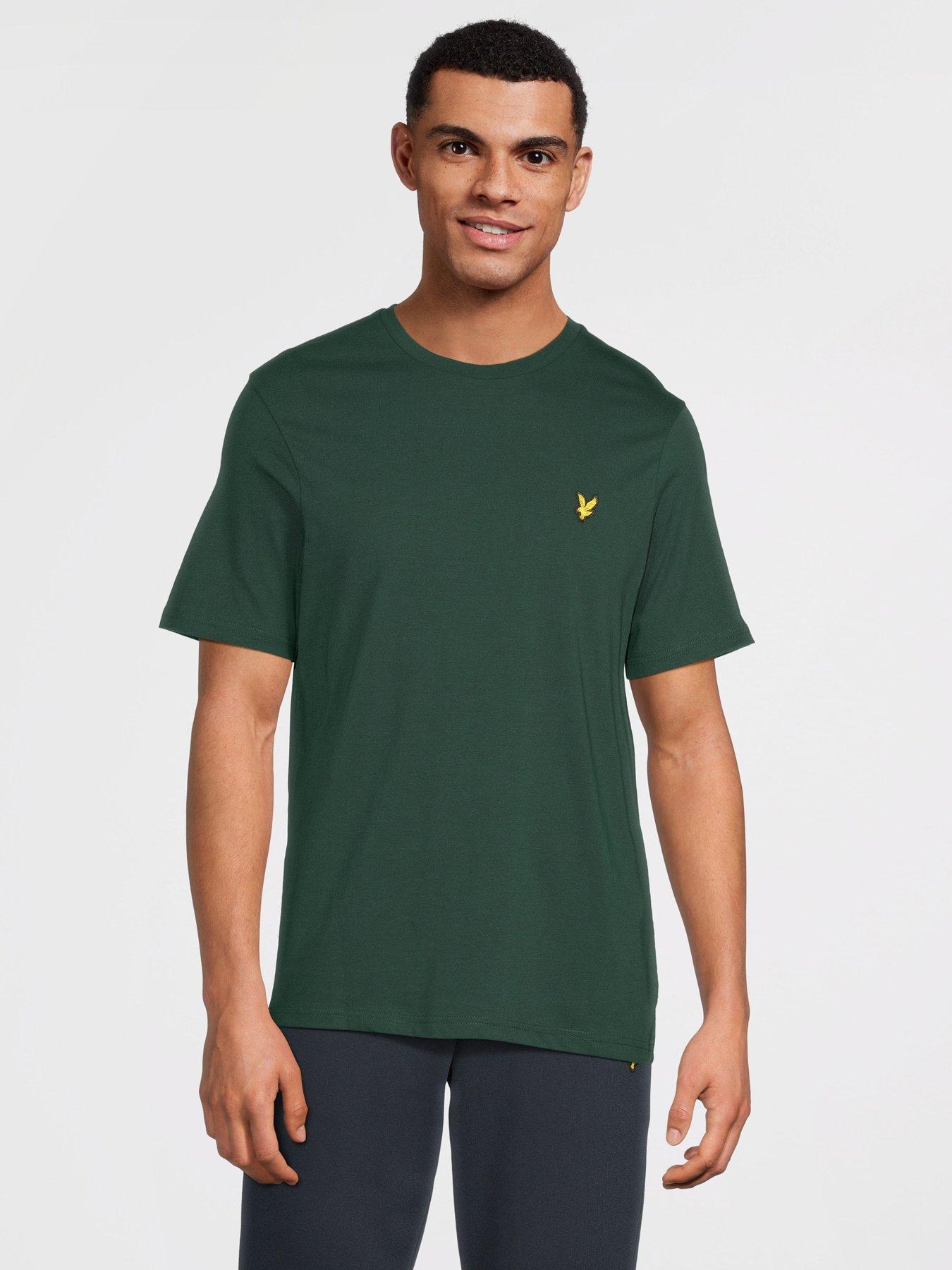 Lyle & Scott Plain T-Shirt- Dark Green