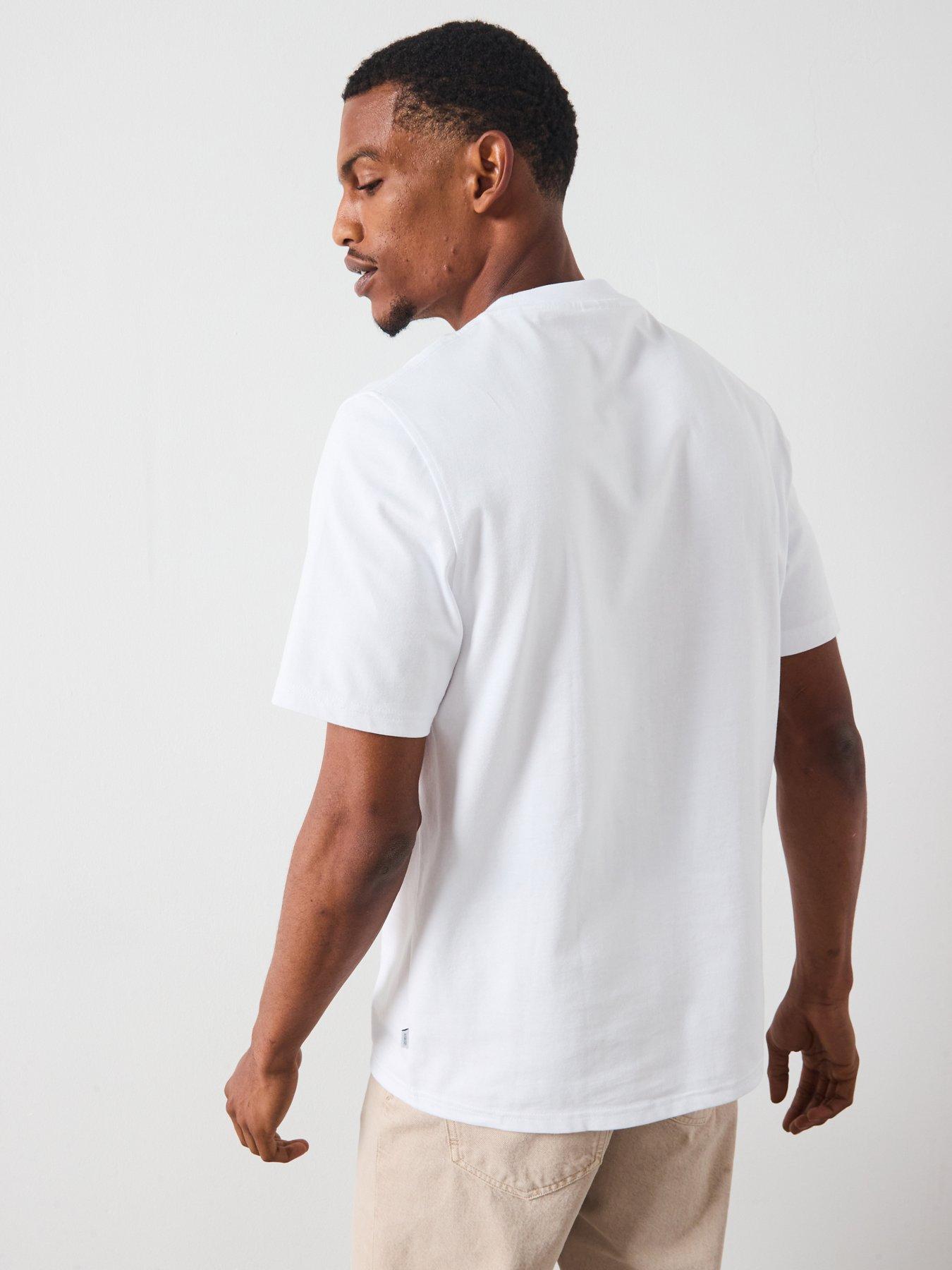 Image 2 of 6 of Les Deux Established Central Logo T-Shirt - White