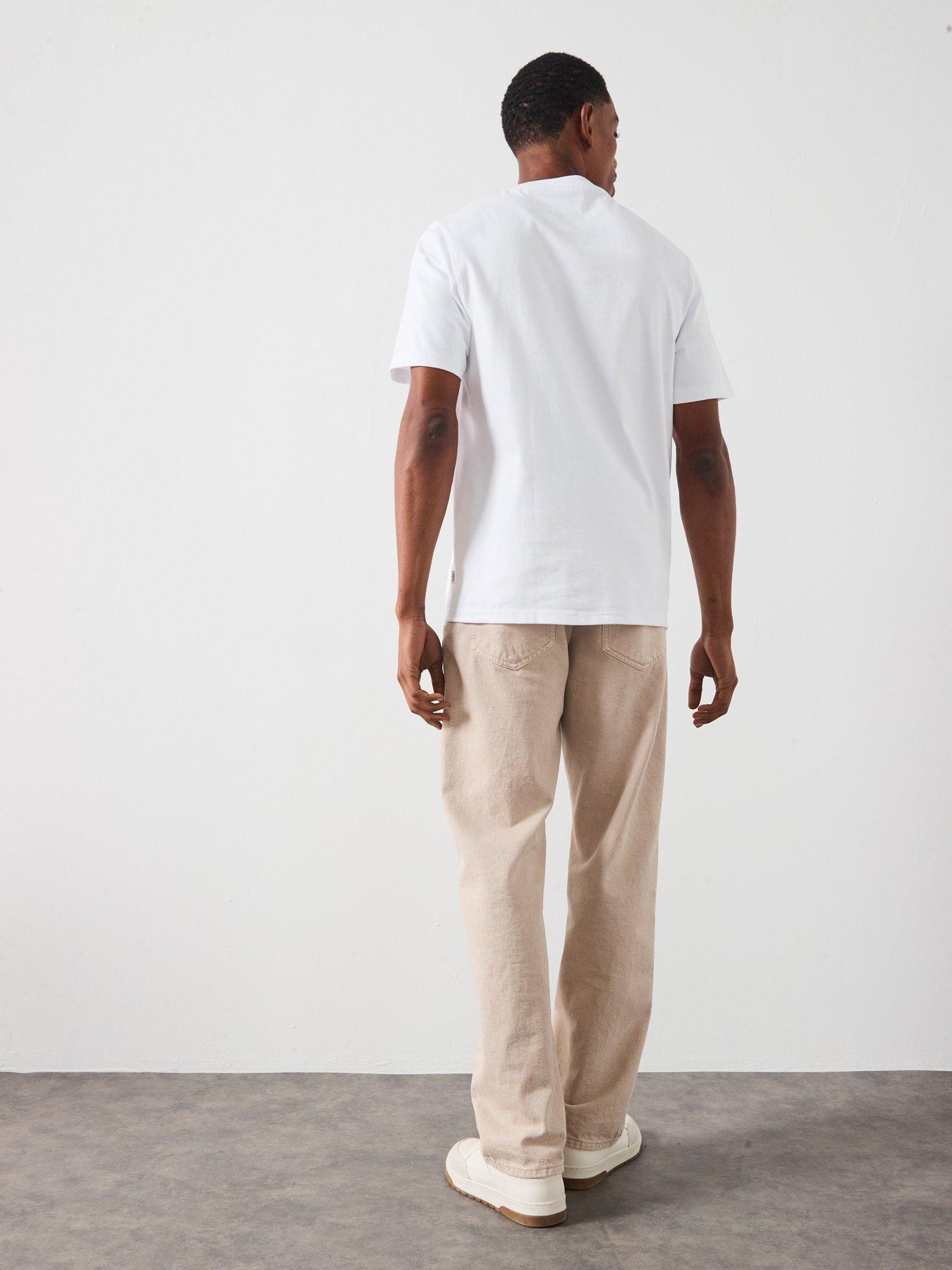 Image 5 of 6 of Les Deux Established Central Logo T-Shirt - White
