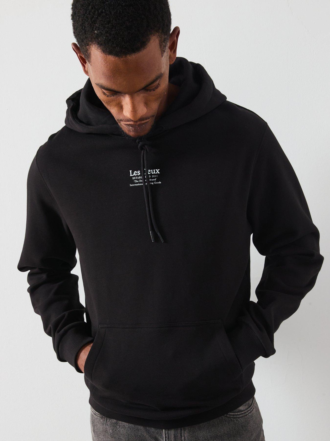 Image 5 of 6 of Les Deux Established Central Logo Overhead Hoodie - Black