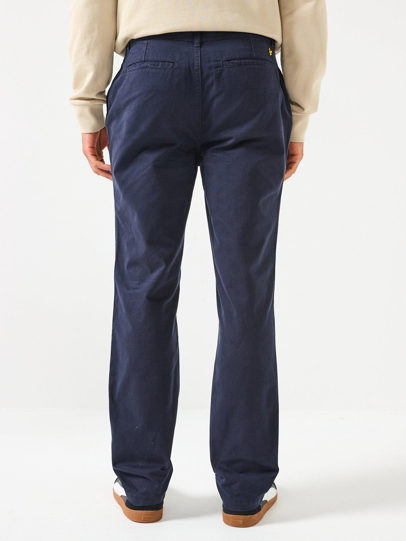 lyle-scott-straight-leg-chino--navystillFront