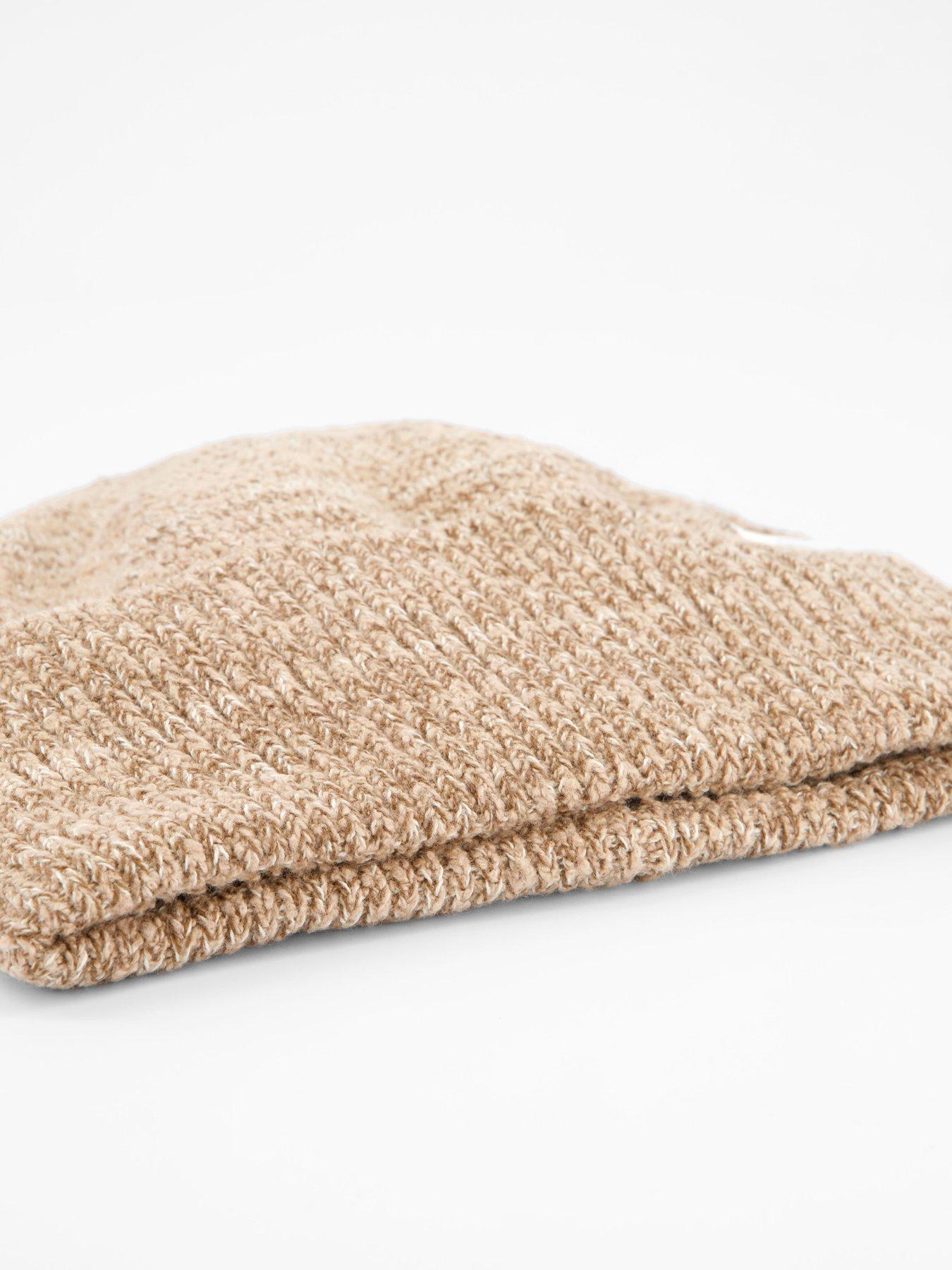 lyle-scott-multi-marl-beanie-beigedetail
