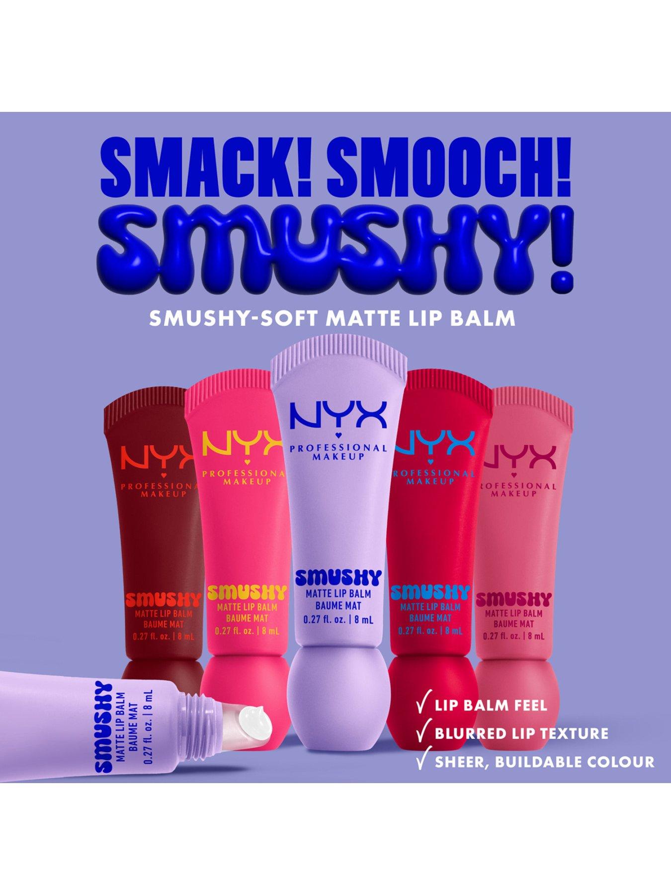 Image 5 of 7 of NYX PROFESSIONAL MAKEUP Smushy, Matte Lip Balm, Soft Diffused Colour, Matte Finish