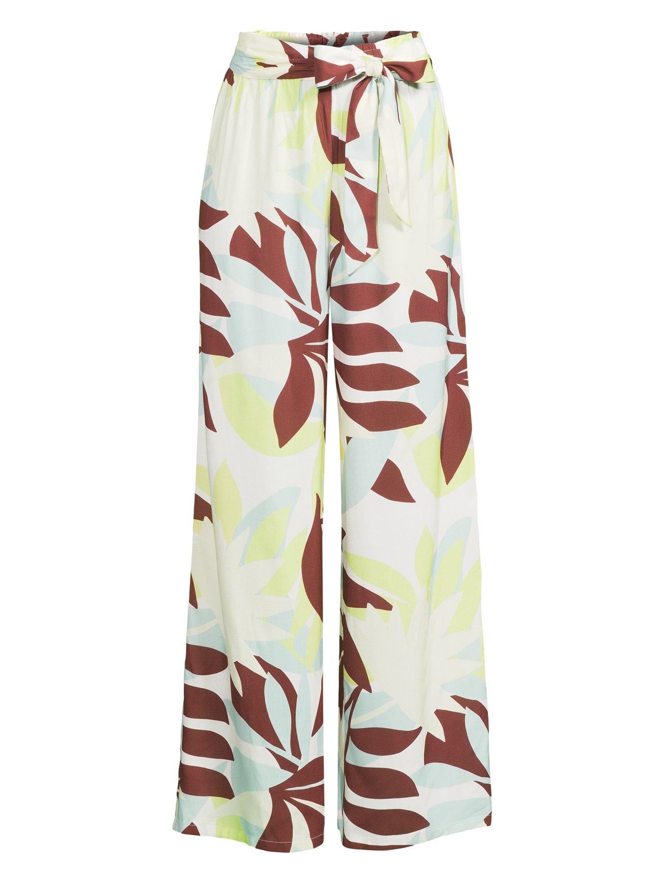 Image 7 of 7 of The Very Collection Printed Beach Trousers - Multi