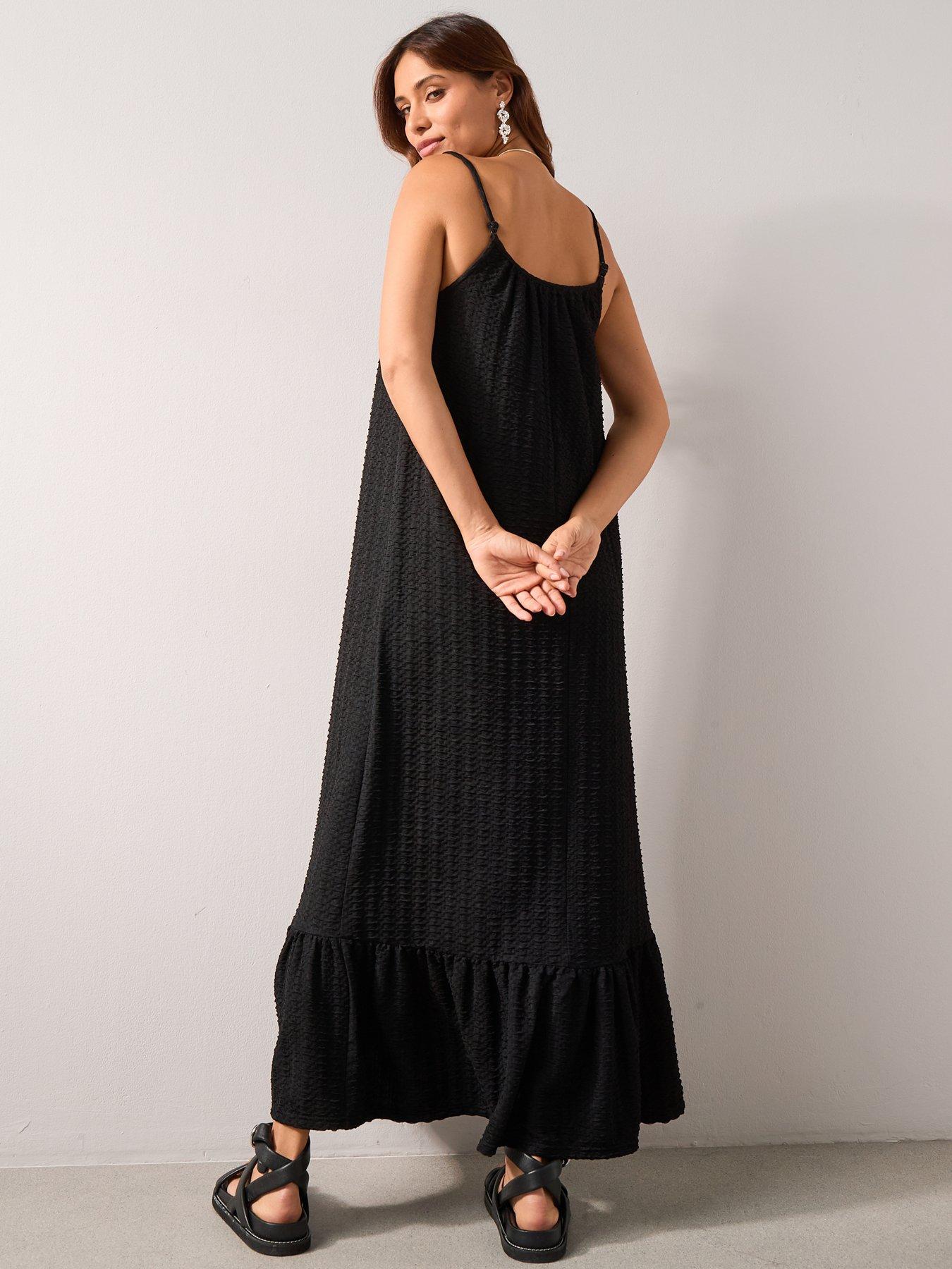 Image 2 of 7 of The Very Collection Strappy Maxi Beach Dress