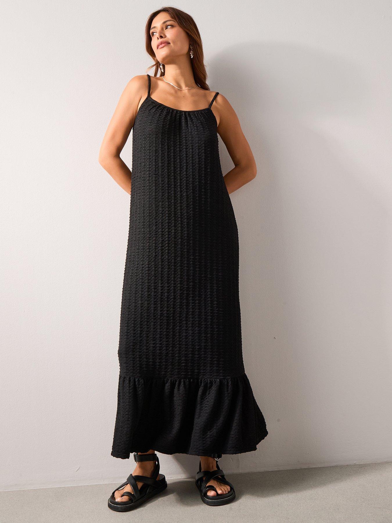 Image 3 of 7 of The Very Collection Strappy Maxi Beach Dress
