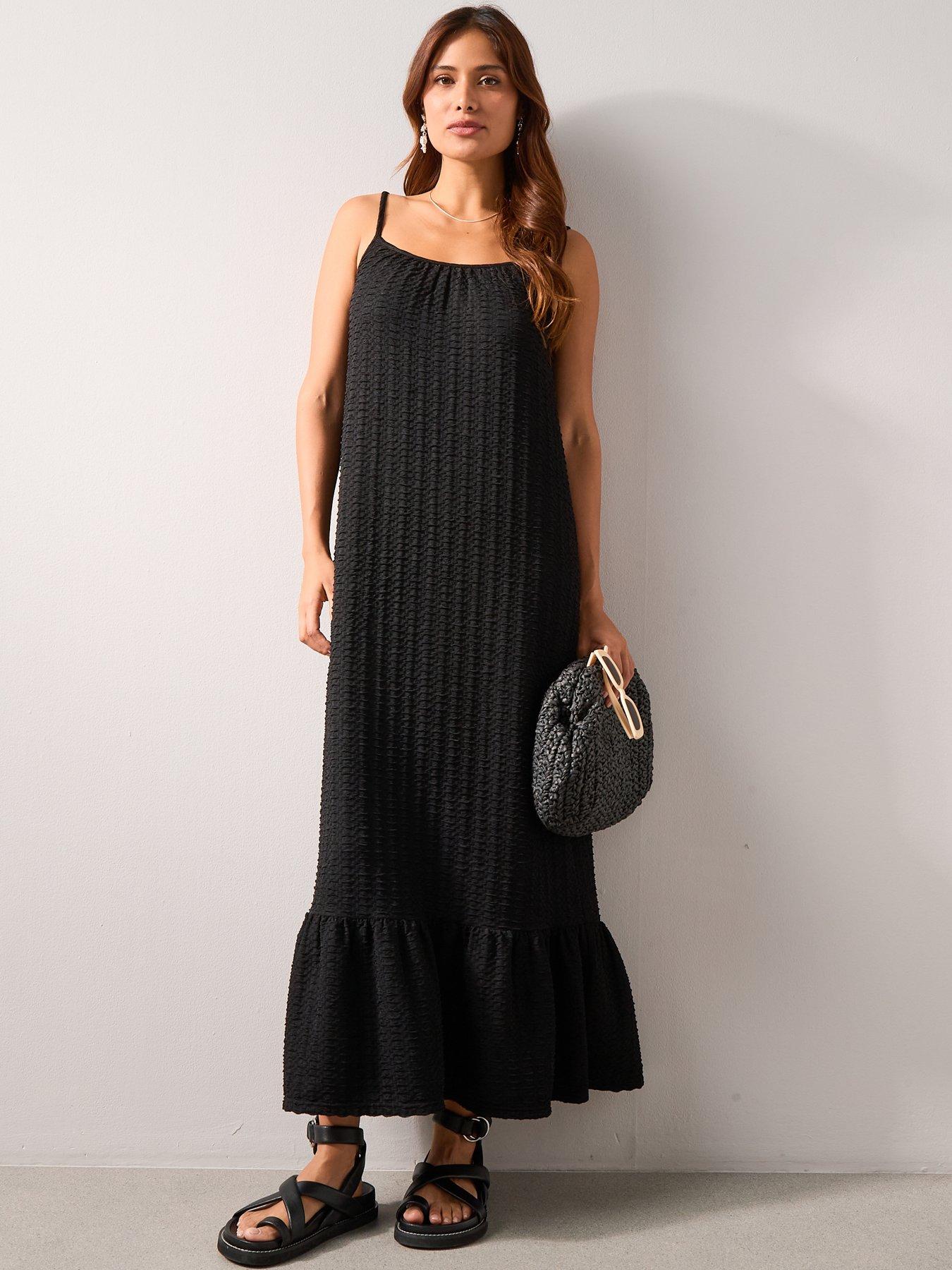 Image 6 of 7 of The Very Collection Strappy Maxi Beach Dress