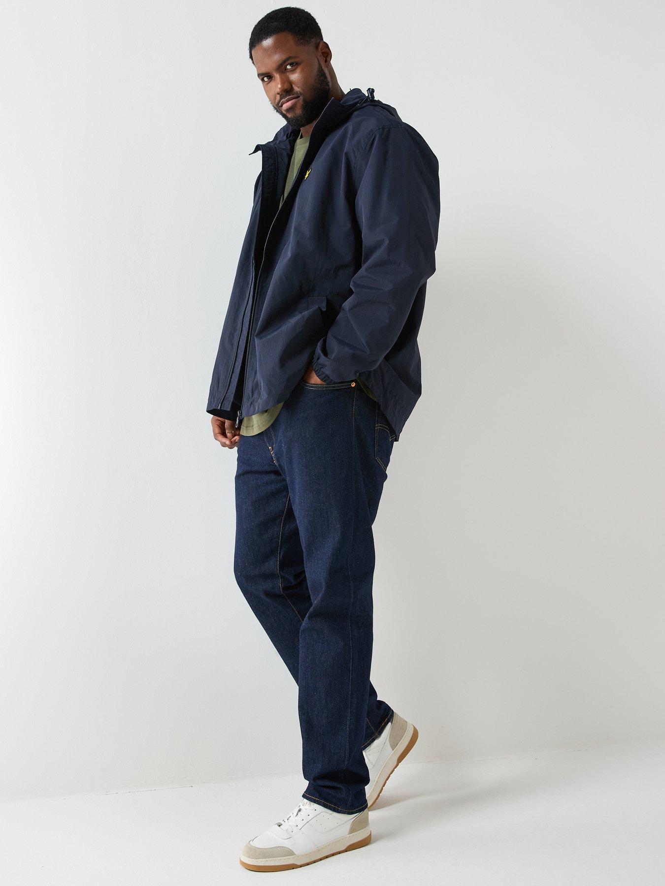 lyle-scott-big-and-tall-zip-through-hooded-jacket-navydetail