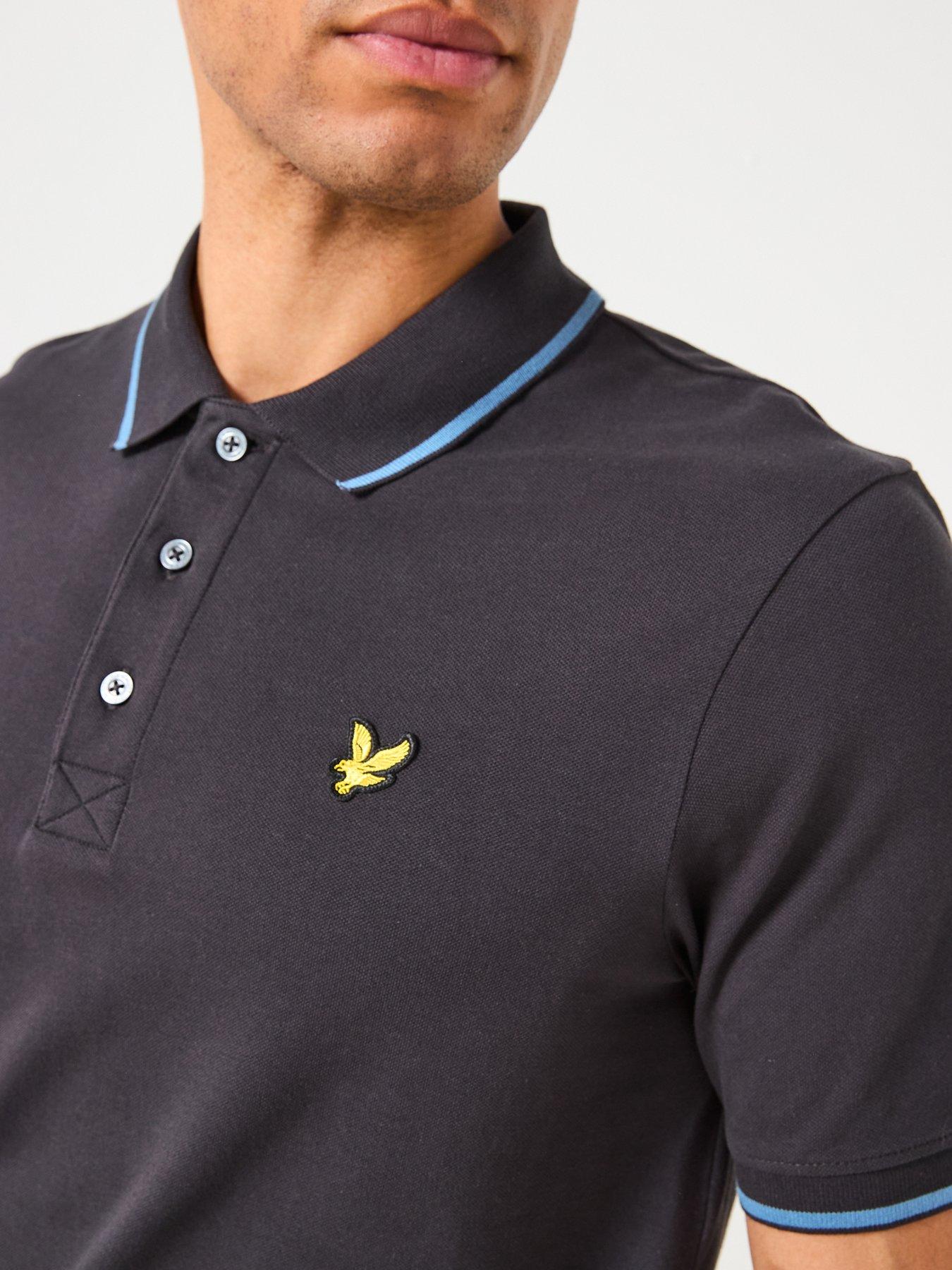 lyle-scott-tipped-polo-shirt--blackdetail