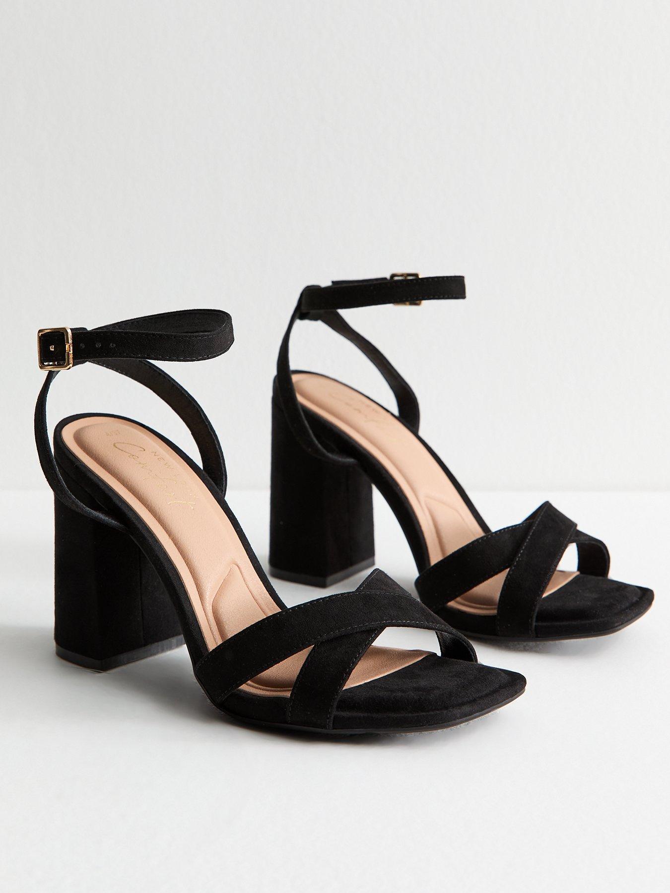 new-look-faux-suede-sandals-blackstillFront