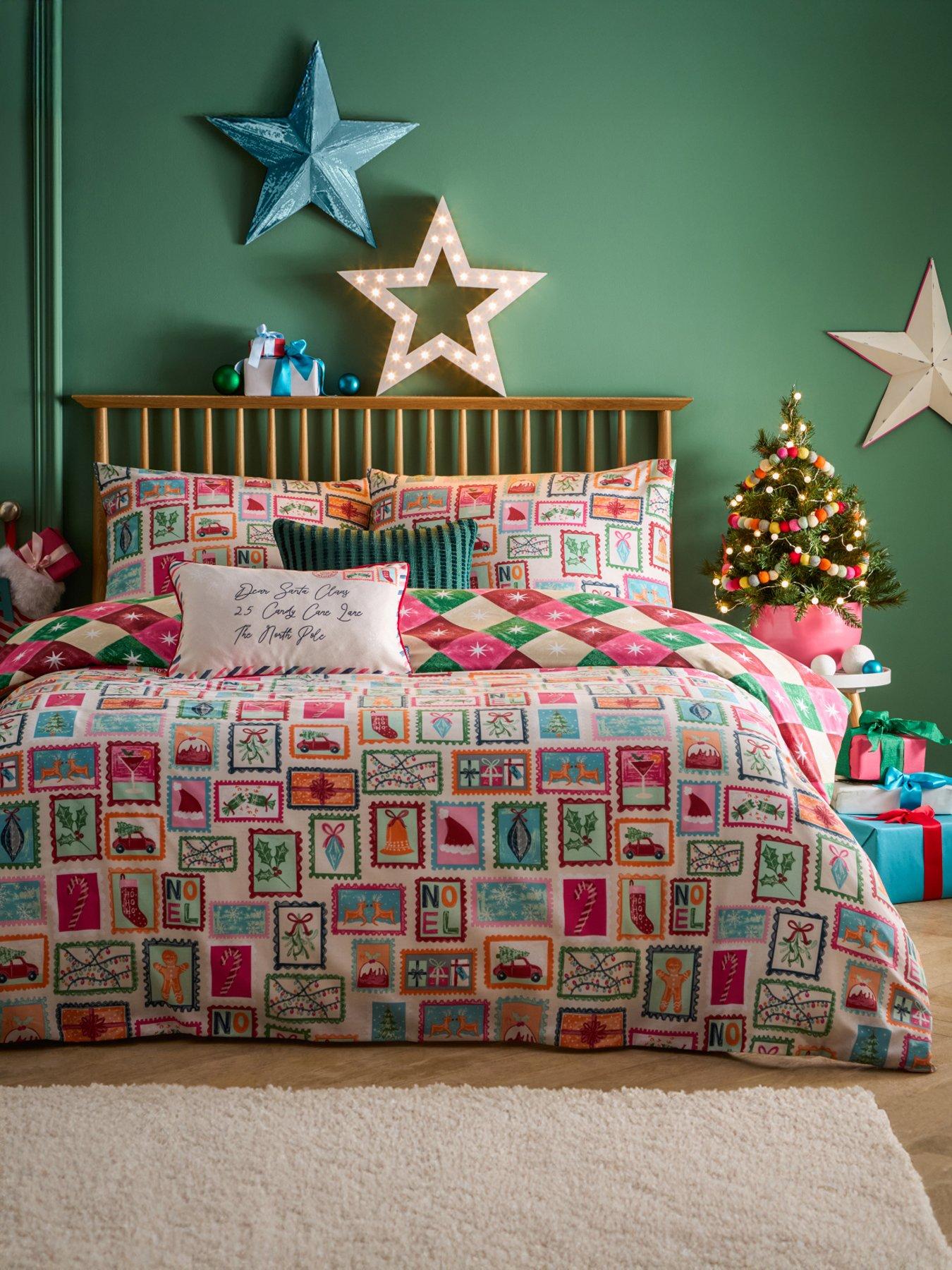 undefined Dear Santa Christmas Duvet Set Multi