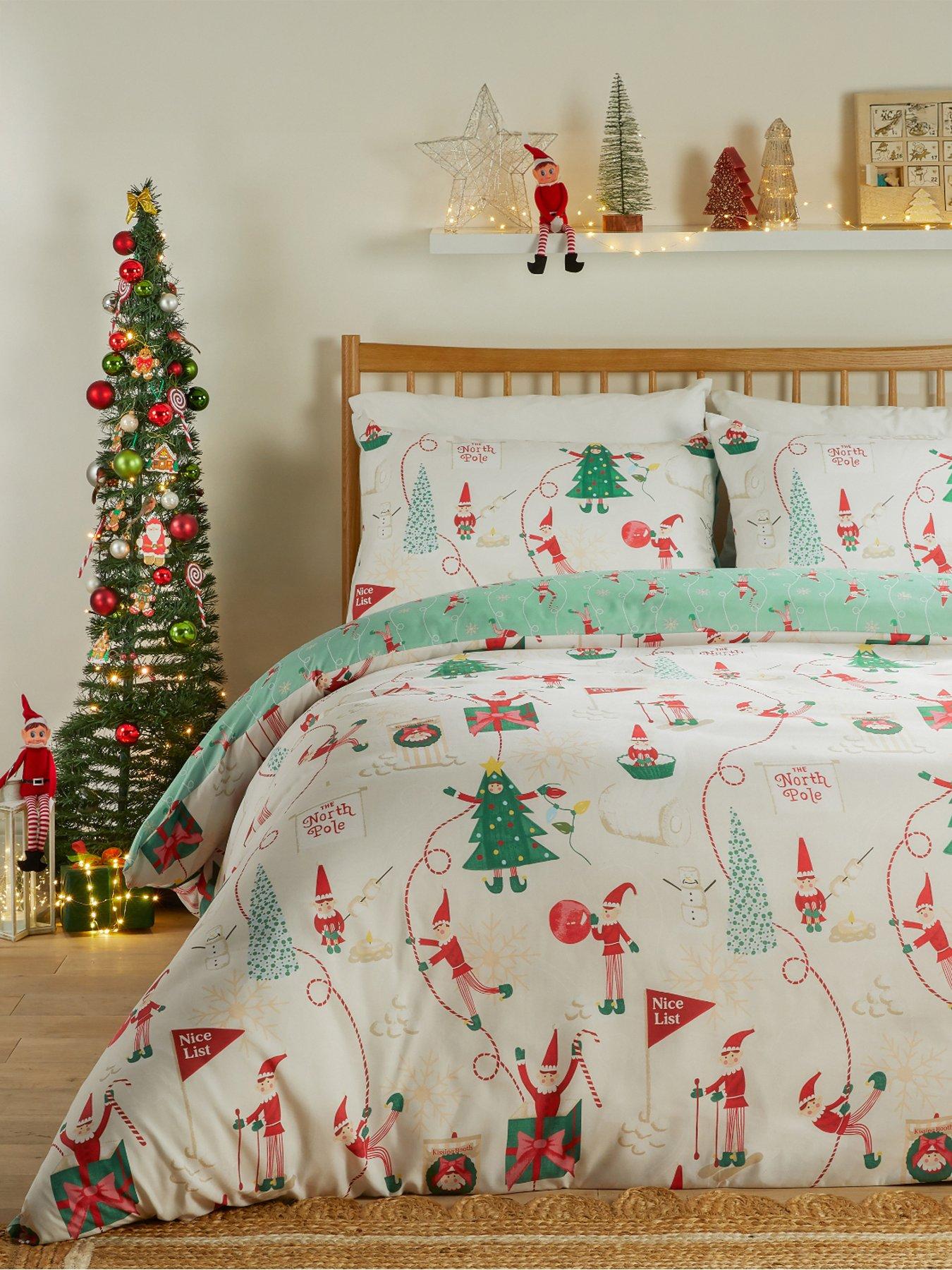undefined Elfie King Duvet Sets Cream / Mint