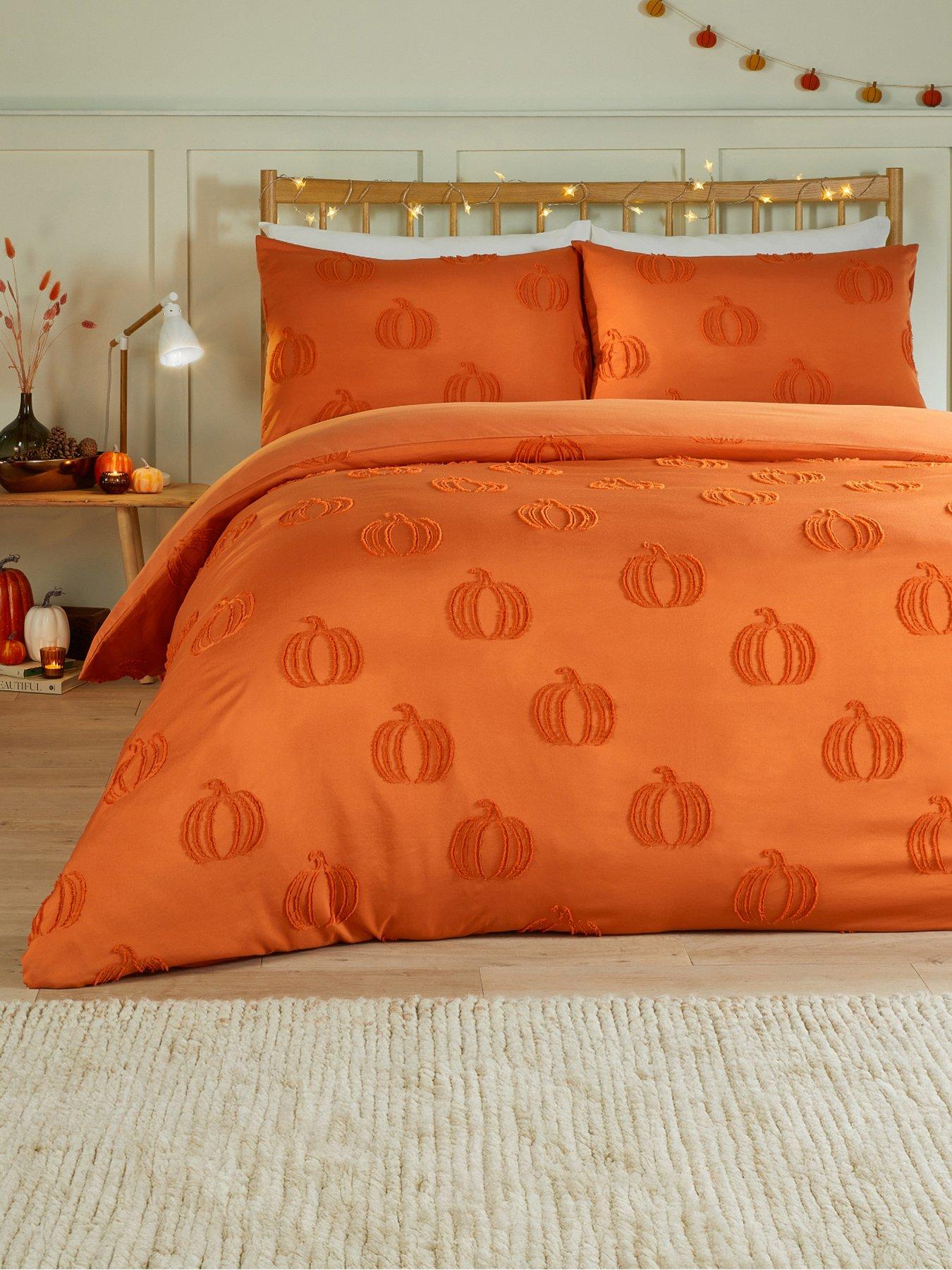 undefined Pumpkin Fields Duvet Set Orange