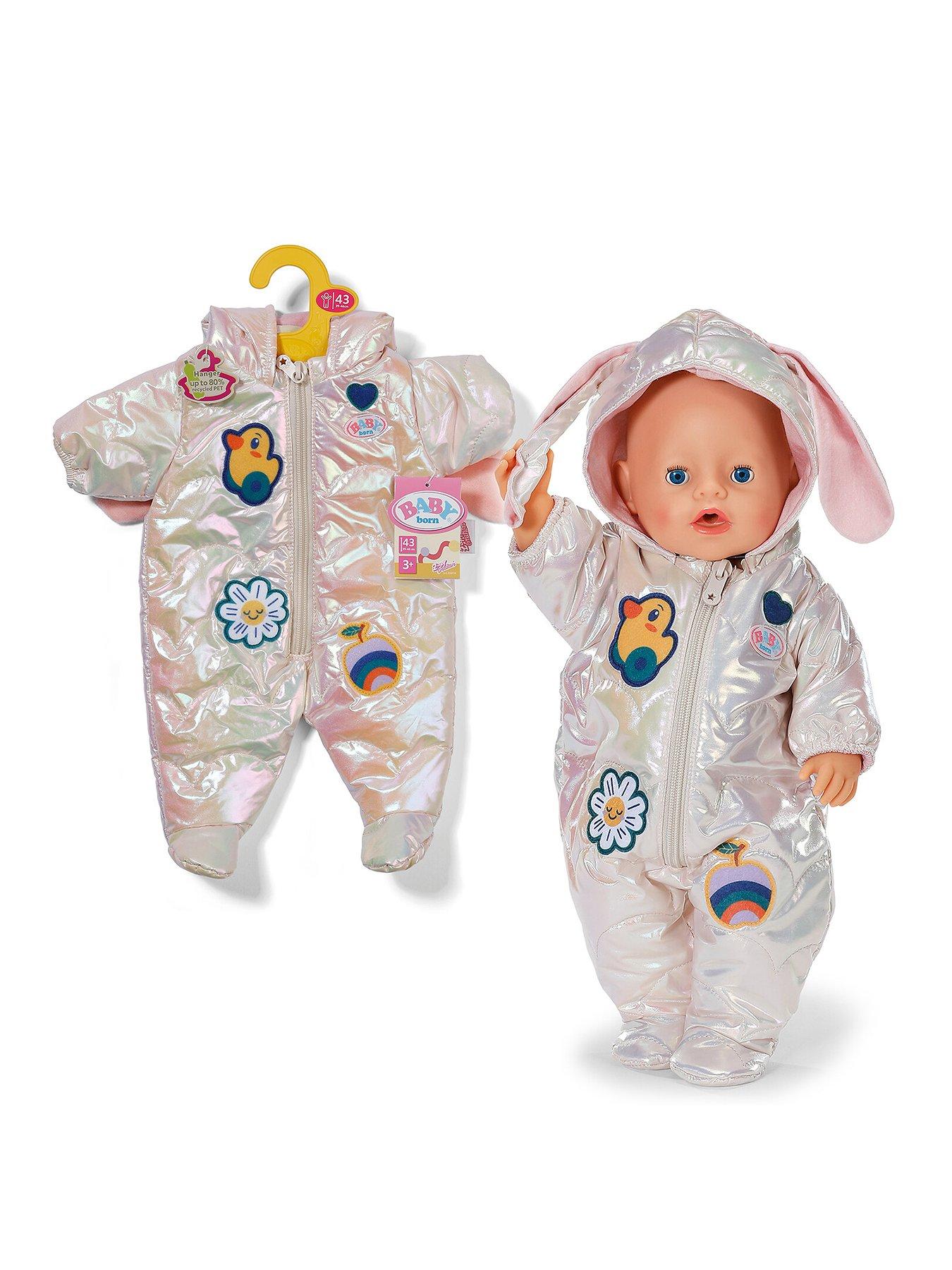 Baby Born Baby Born Doll Winter Suit Cream 43cm