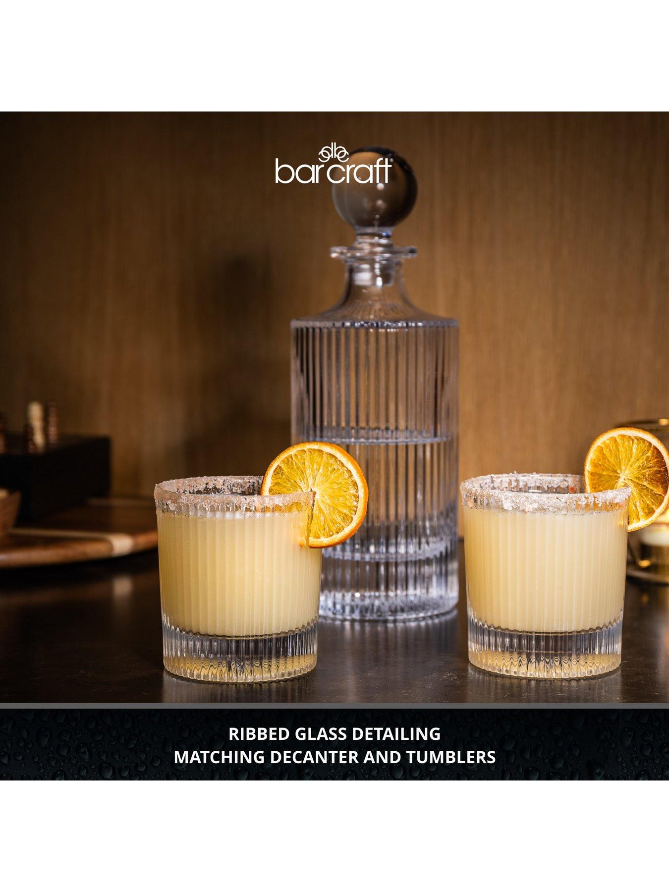 barcraft-decanter-set-750ml-ribbed-glassoutfit