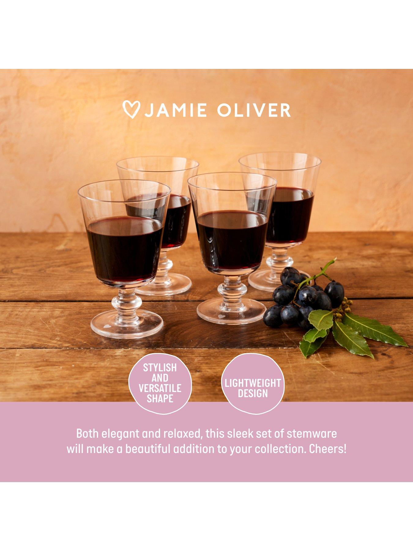Image 4 of 7 of Jamie Oliver Jamie Oliver Big Love Winning Wine Glass Set Of 4