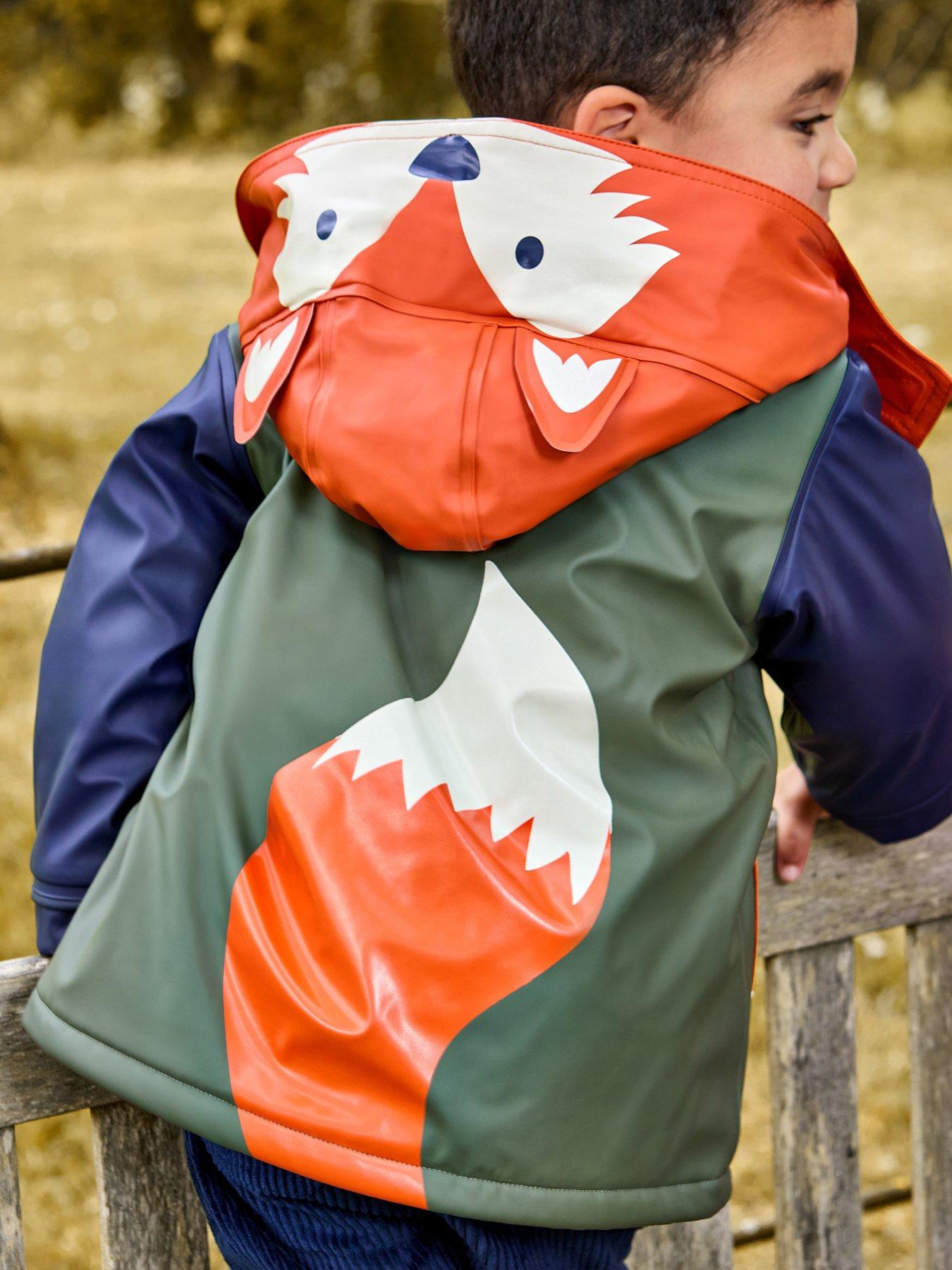 jojo-maman-bebe-toddler-unisex-fox-cosy-waterproof-jacket-khakifront