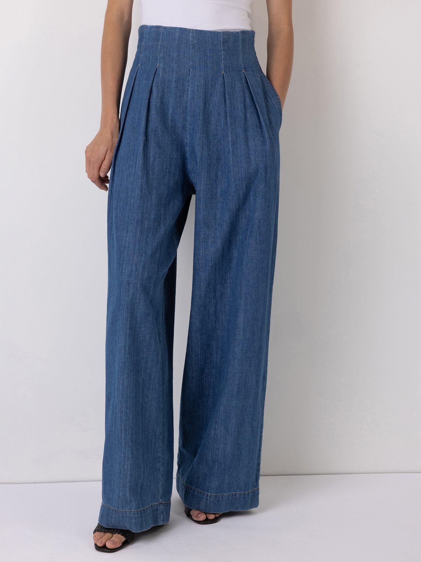 vivere-nellie-high-waist-jeans-bluefront