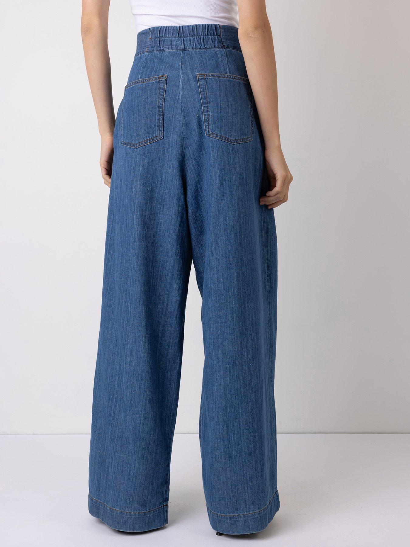 vivere-nellie-high-waist-jeans-bluestillFront