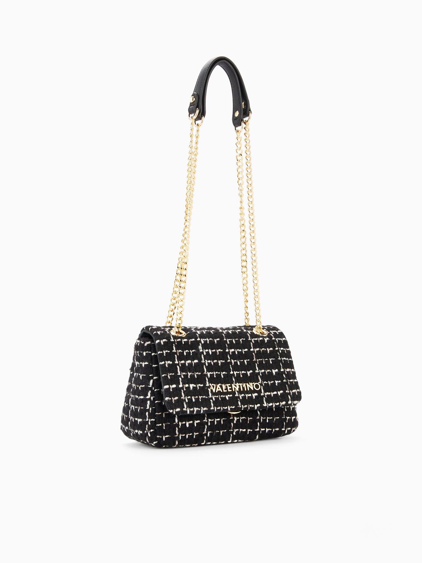 valentino-tweed-flap-bag-blackback